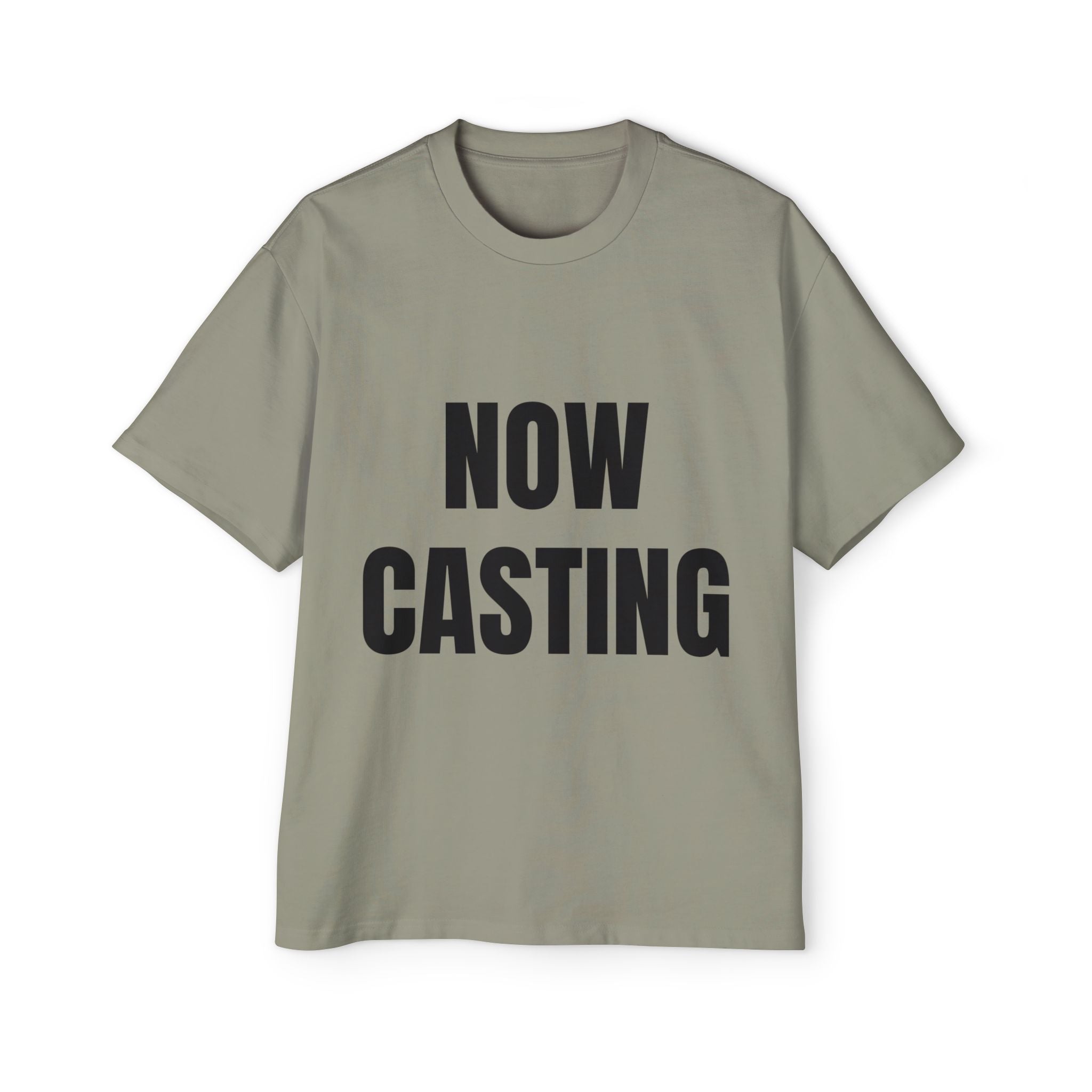 Now Casting Colorful Graphic Oversized Tee, Unisex