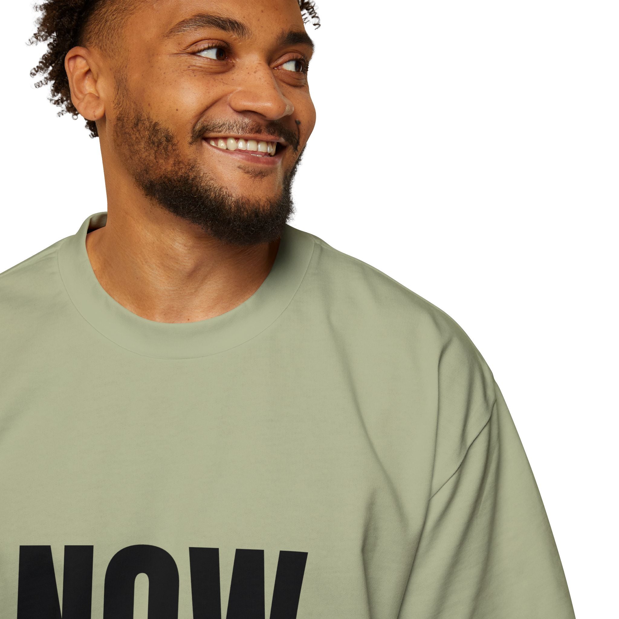 Now Casting Colorful Graphic Oversized Tee, Unisex