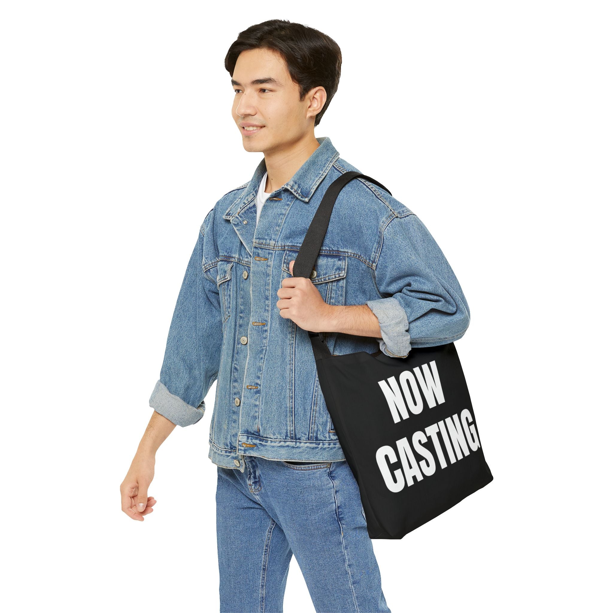 Now Casting Adjustable Tote Bag