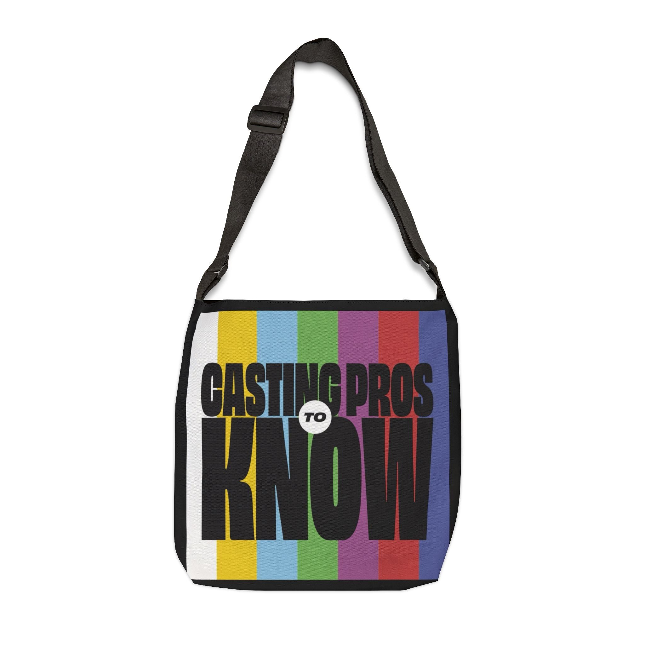 Casting Pros to Know Adjustable Tote Bag