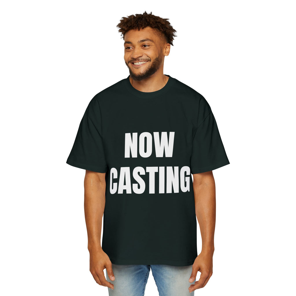 Now Casting Colorful Graphic Oversized Tee, Unisex