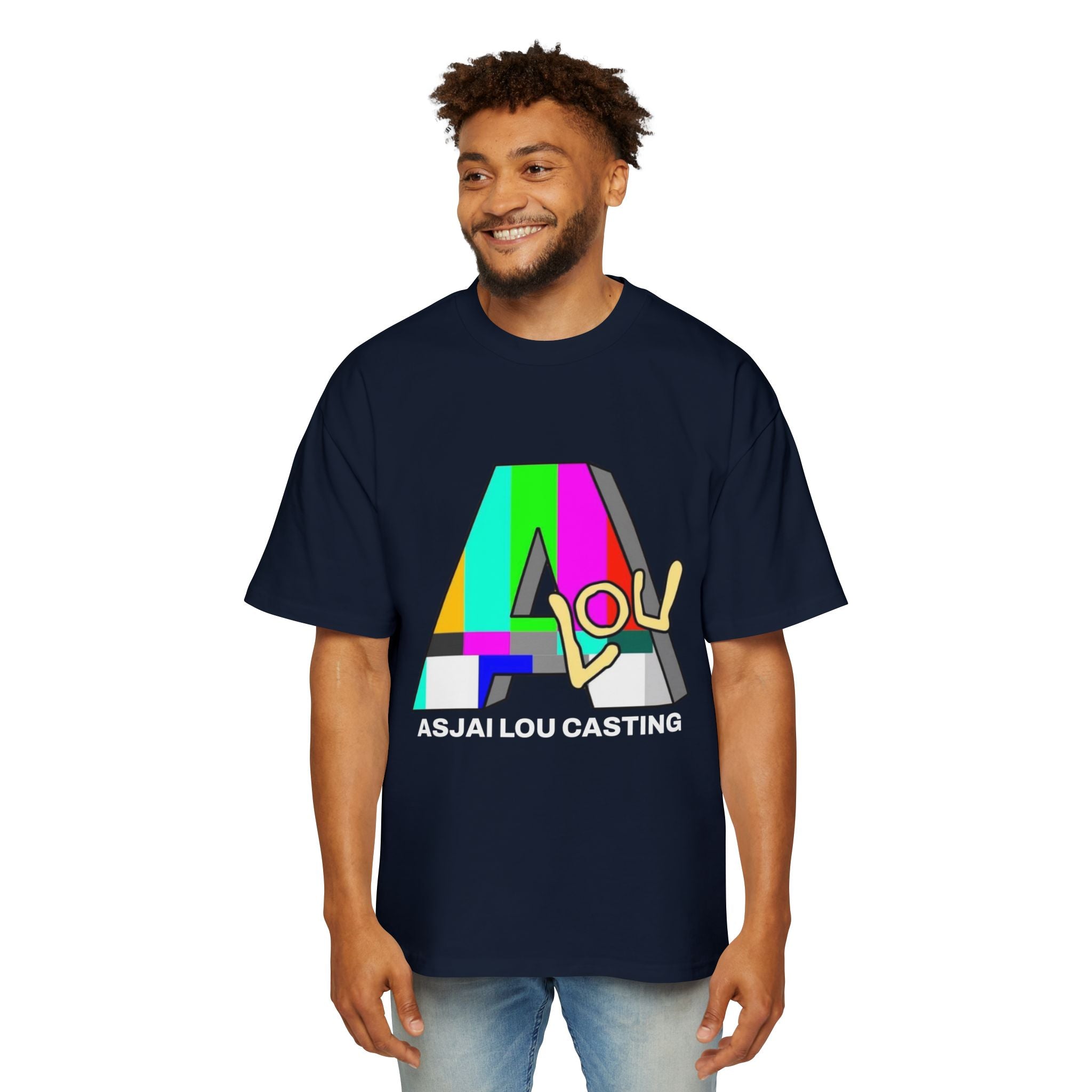 ALC Colorful Graphic Oversized Tee, Unisex