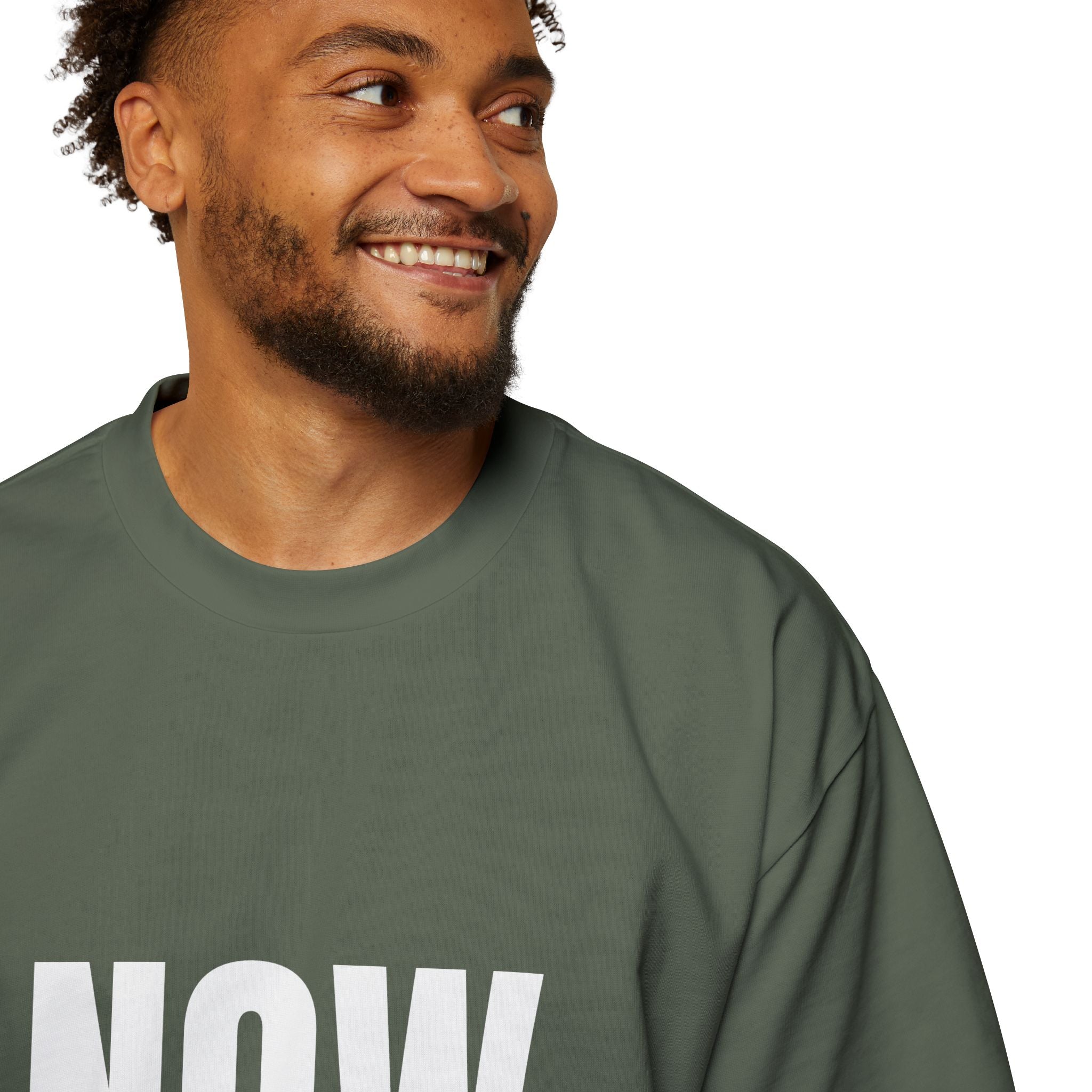Now Casting Colorful Graphic Oversized Tee, Unisex