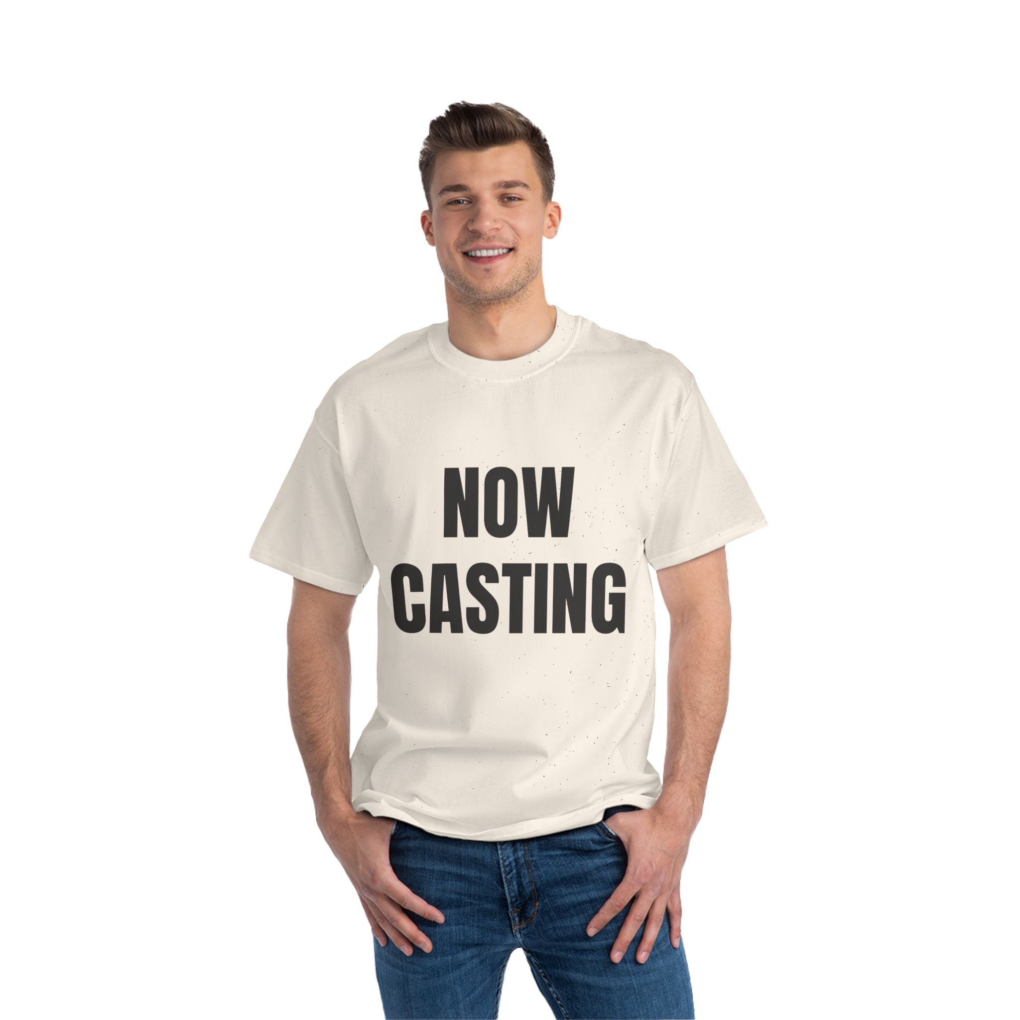 Now Casting Bold Graphic T-Shirt for Creative Souls, Unisex Tee