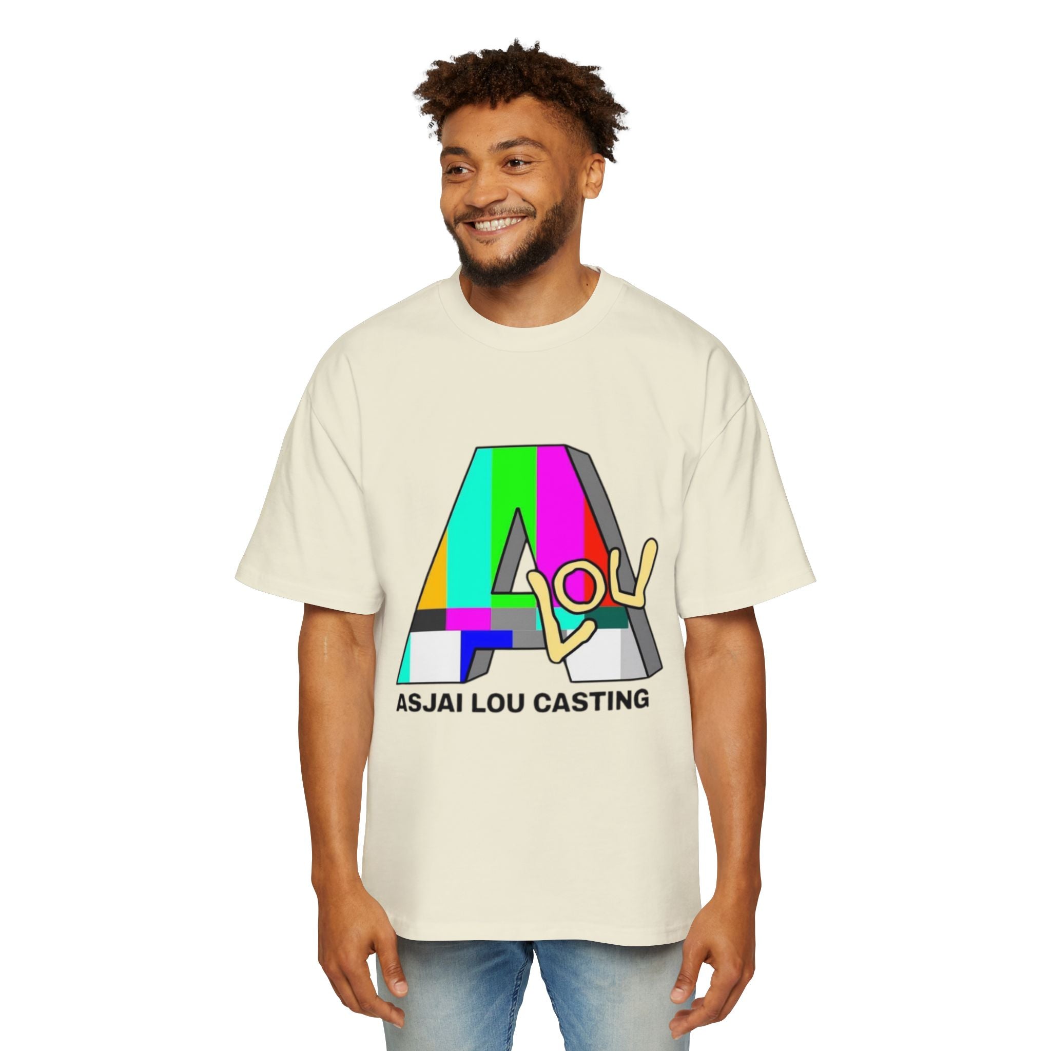 ALC Colorful Graphic Oversized Tee, Unisex