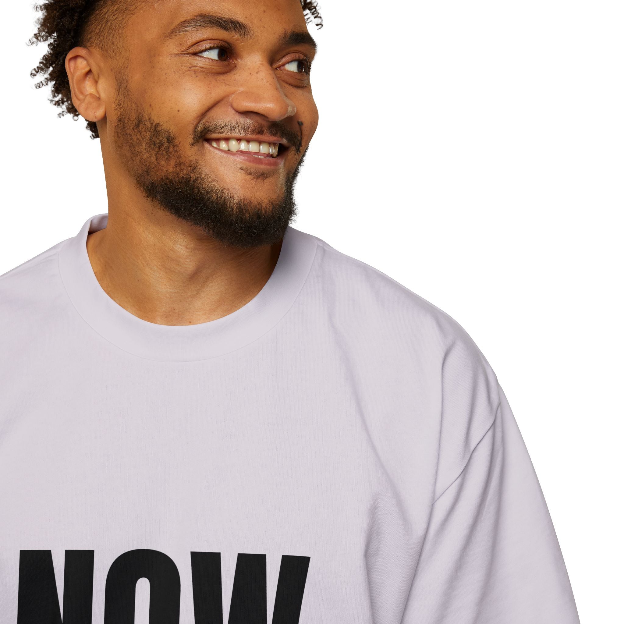 Now Casting Colorful Graphic Oversized Tee, Unisex