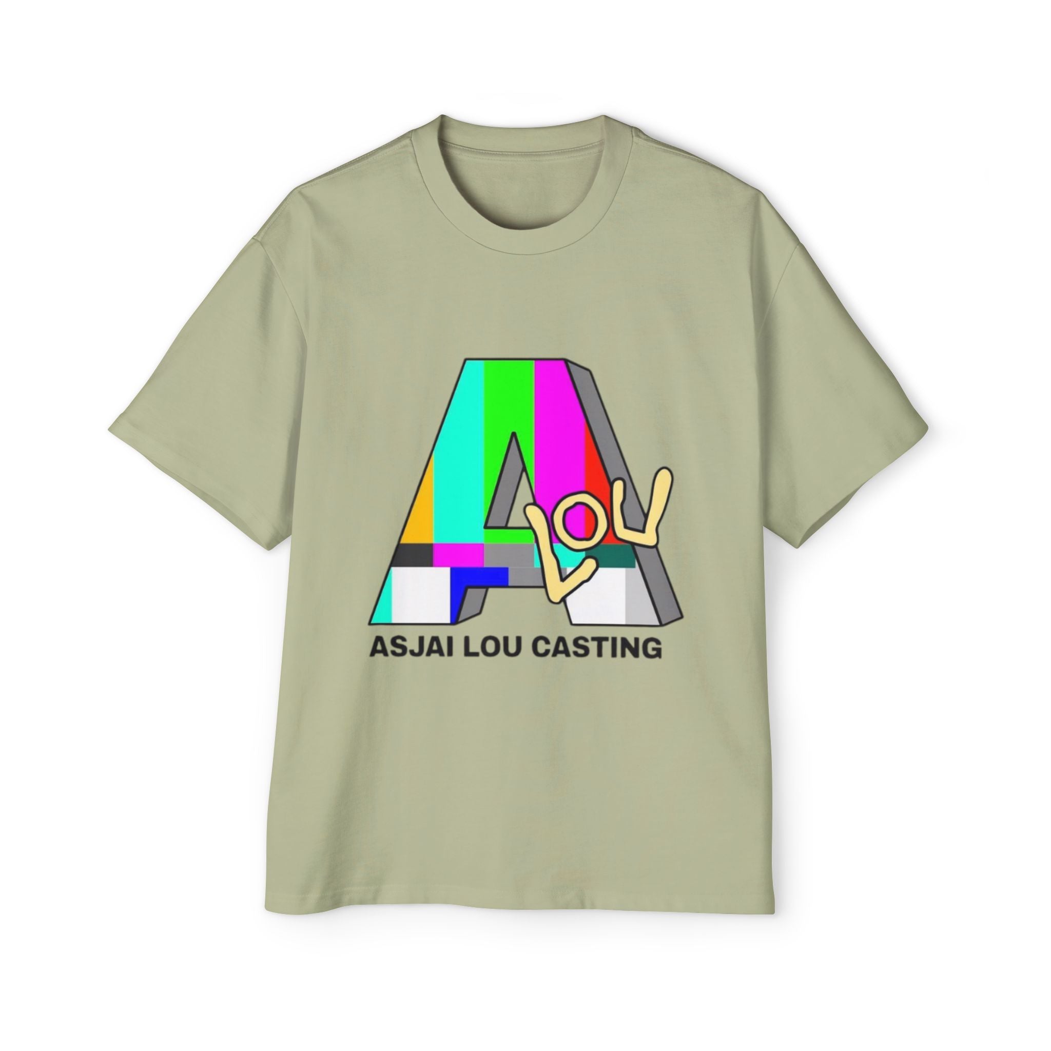 ALC Colorful Graphic Oversized Tee, Unisex