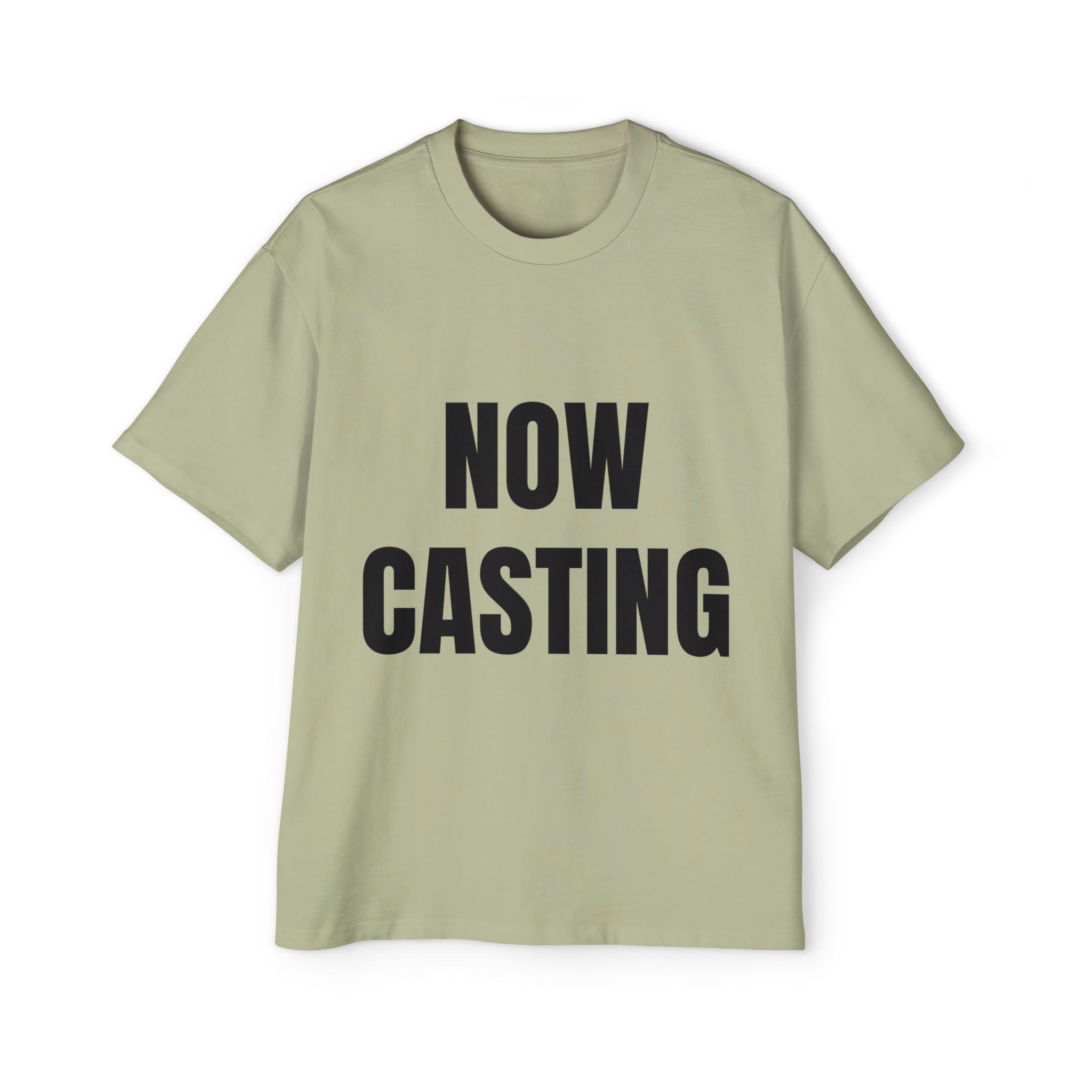 Now Casting Colorful Graphic Oversized Tee, Unisex