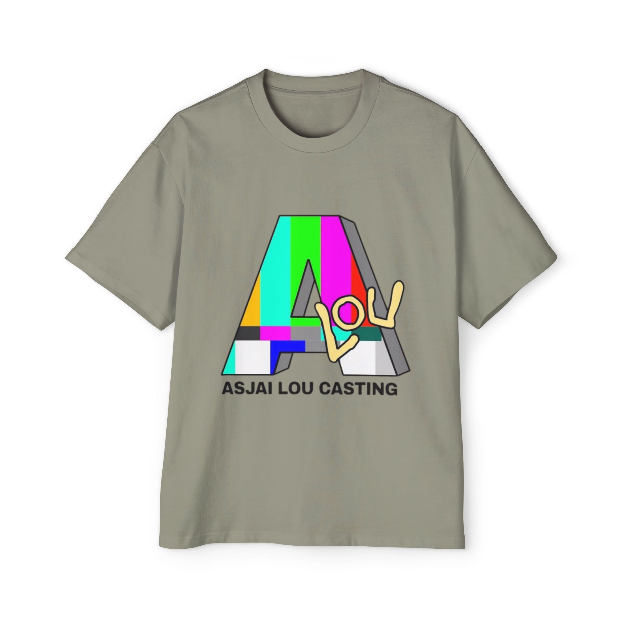 ALC Colorful Graphic Oversized Tee, Unisex