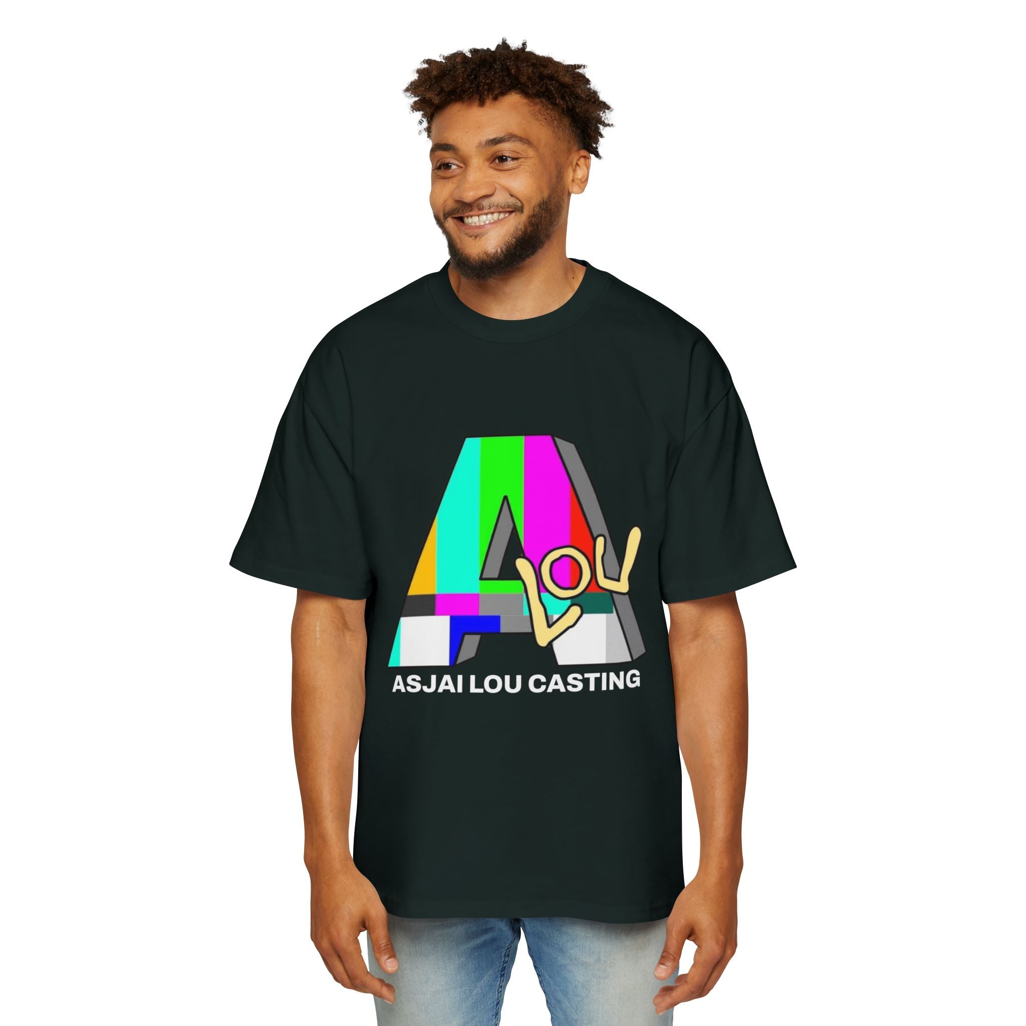 ALC Colorful Graphic Oversized Tee, Unisex