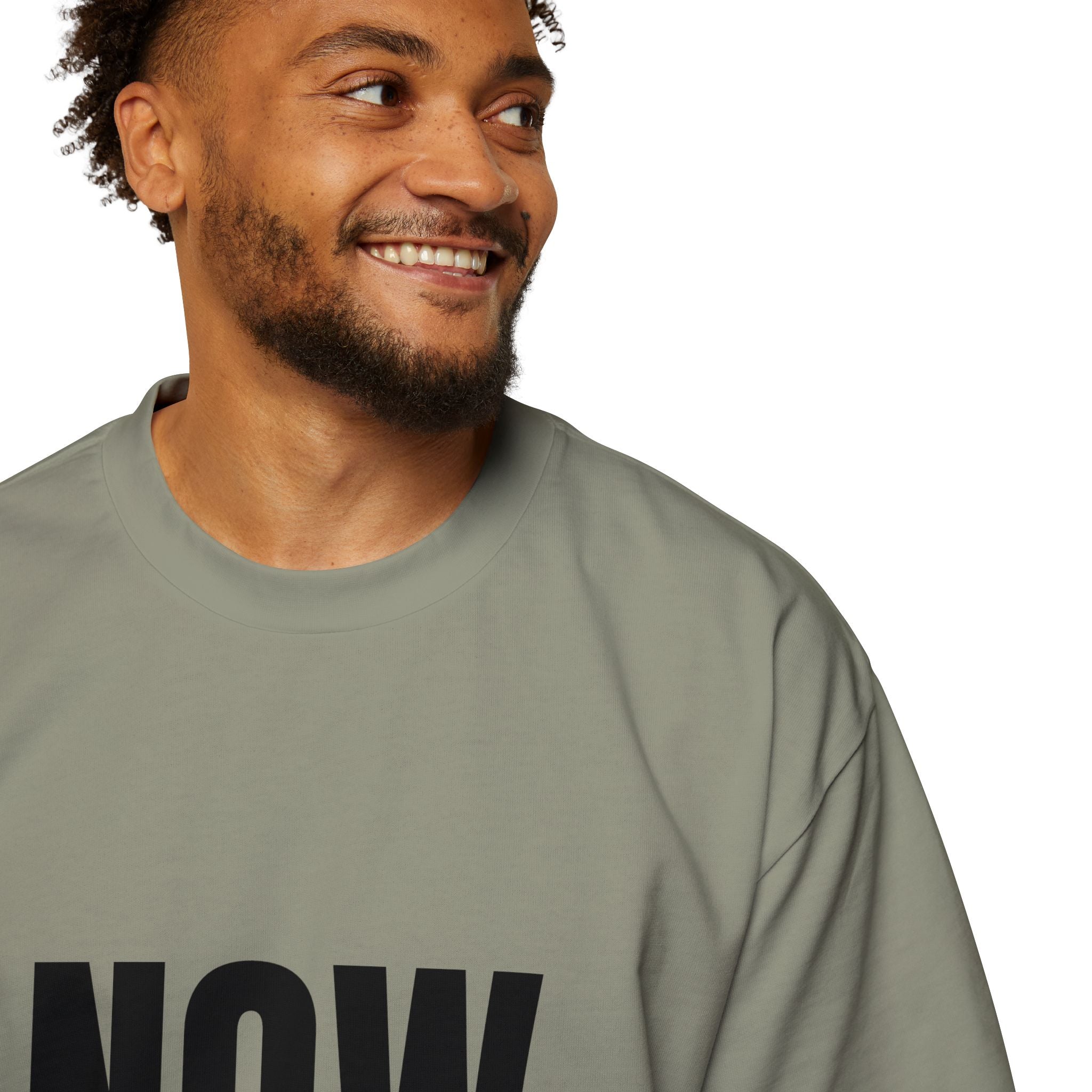 Now Casting Colorful Graphic Oversized Tee, Unisex