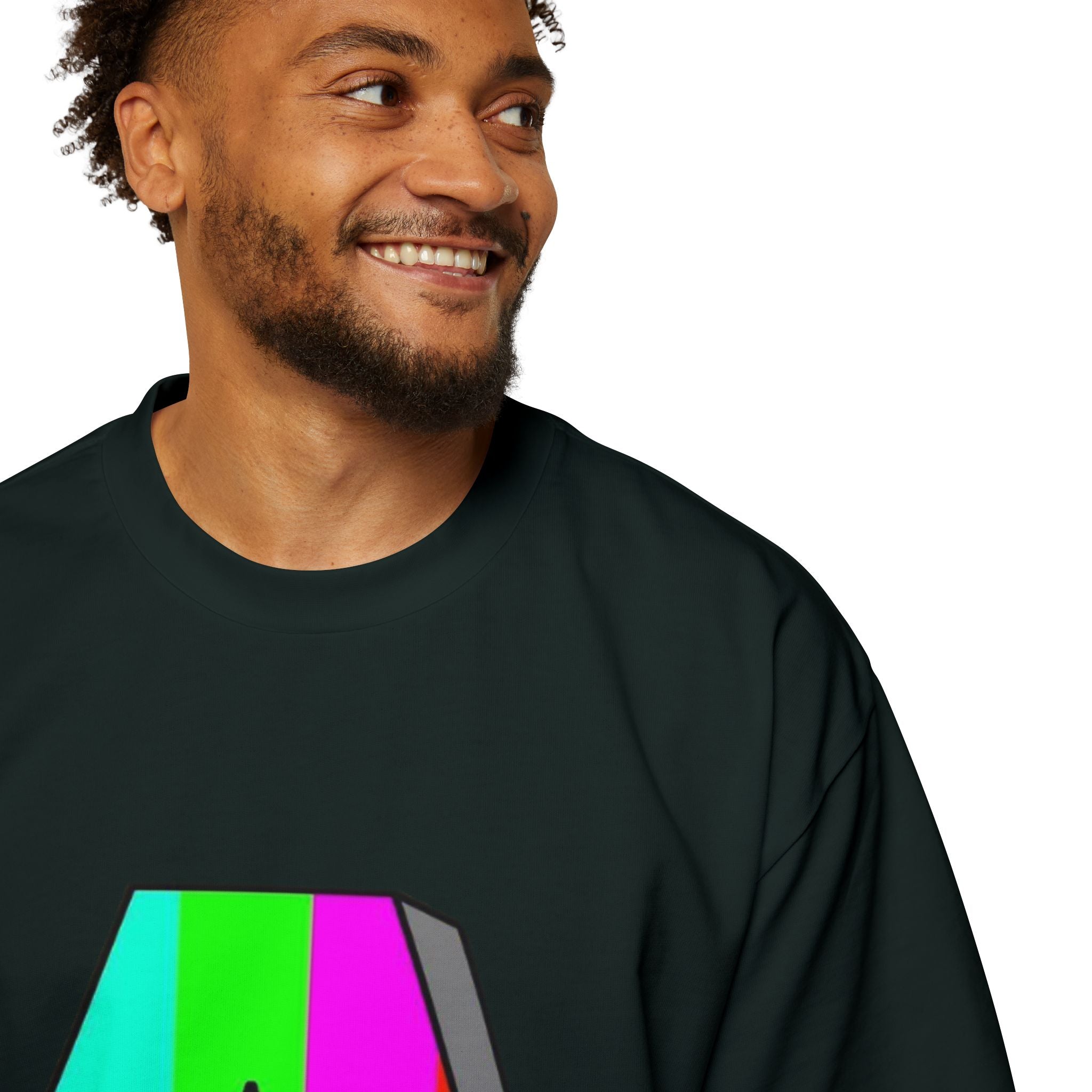 ALC Colorful Graphic Oversized Tee, Unisex