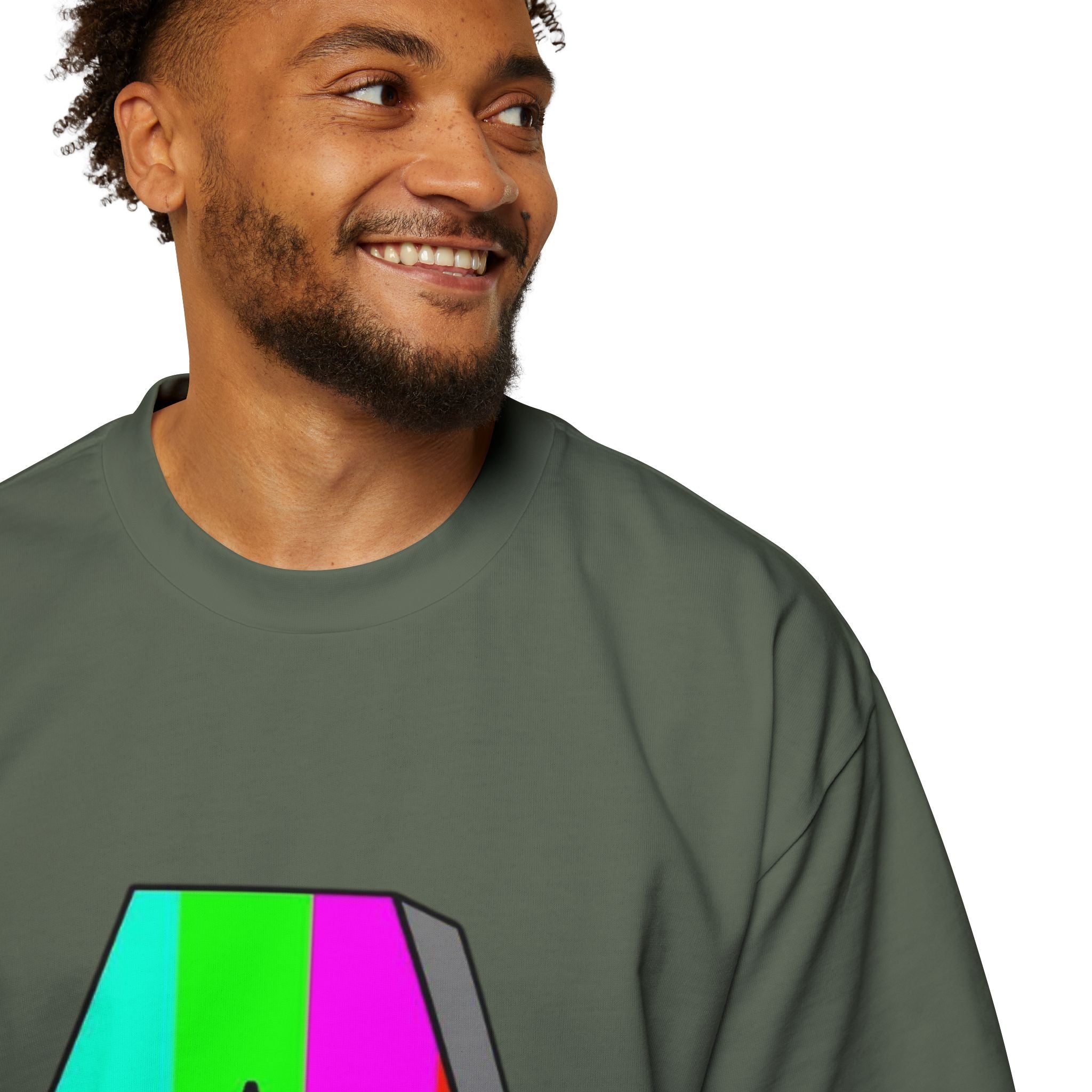 ALC Colorful Graphic Oversized Tee, Unisex