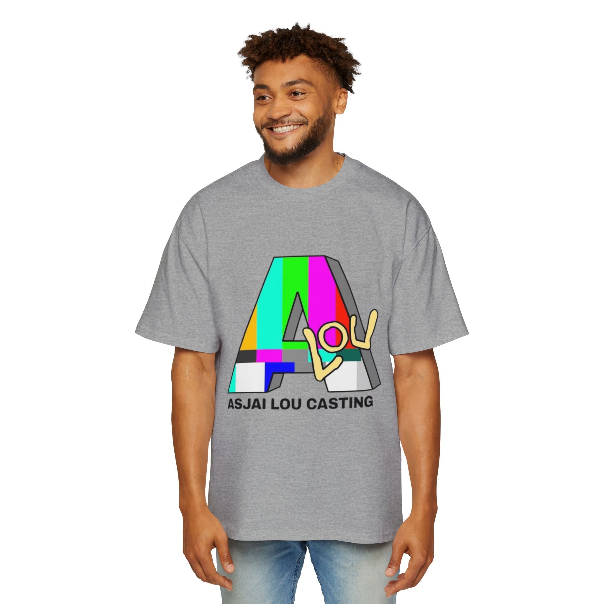 ALC Colorful Graphic Oversized Tee, Unisex