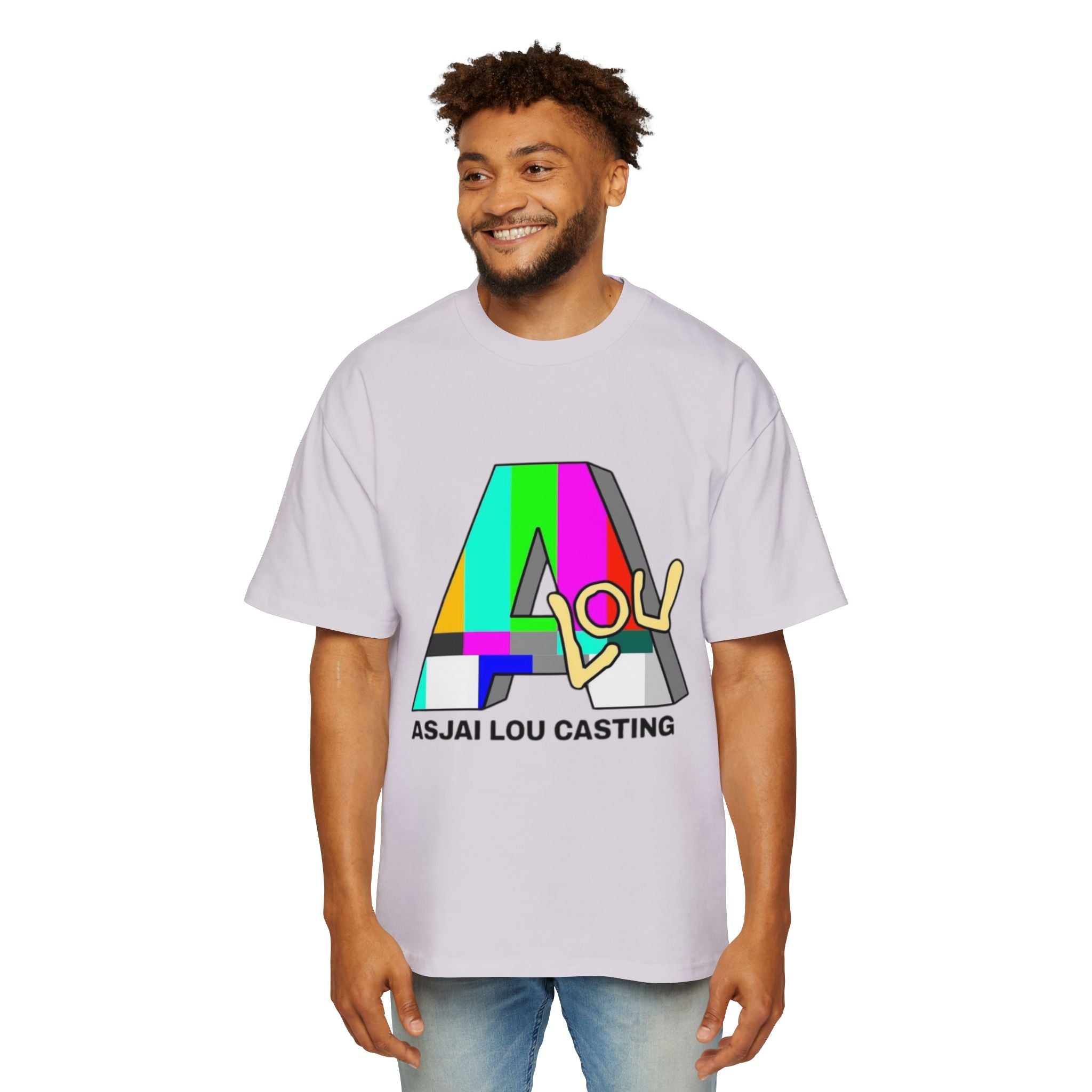 ALC Colorful Graphic Oversized Tee, Unisex