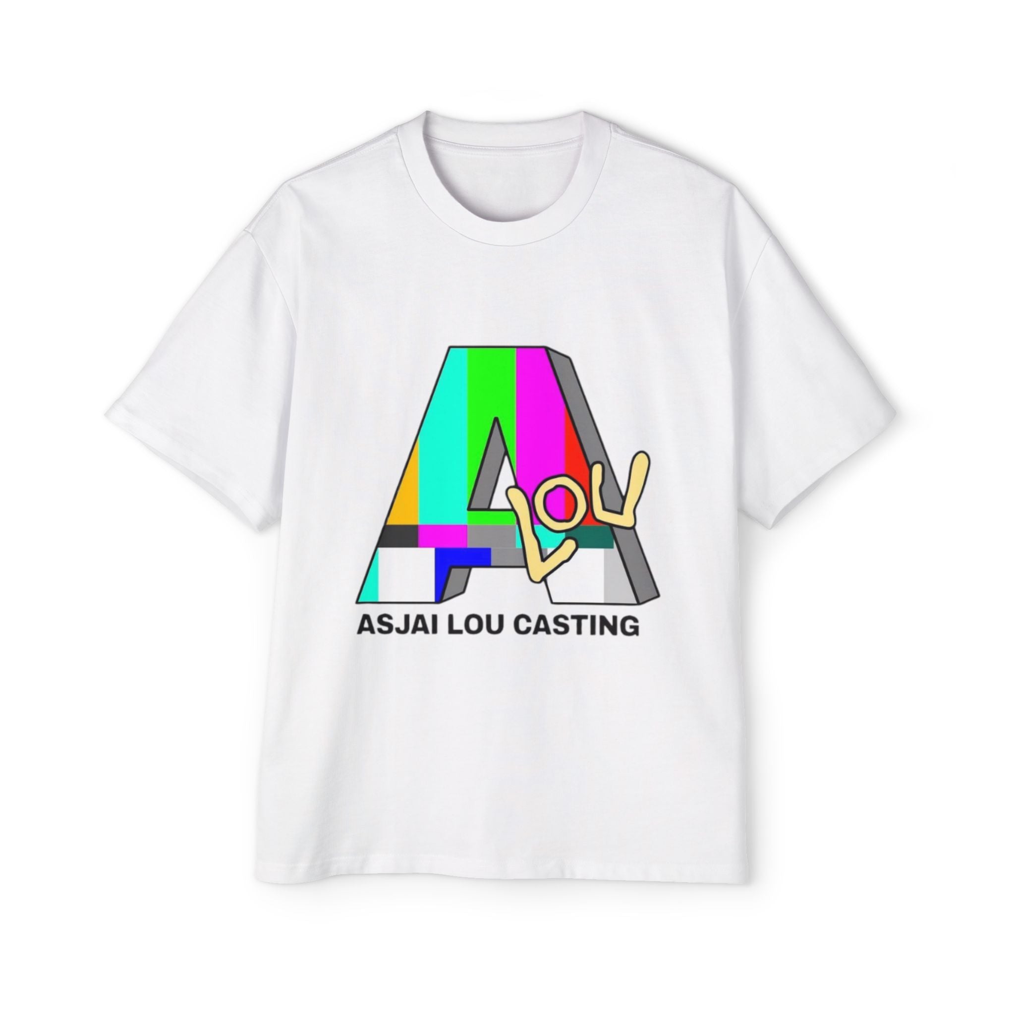 ALC Colorful Graphic Oversized Tee, Unisex
