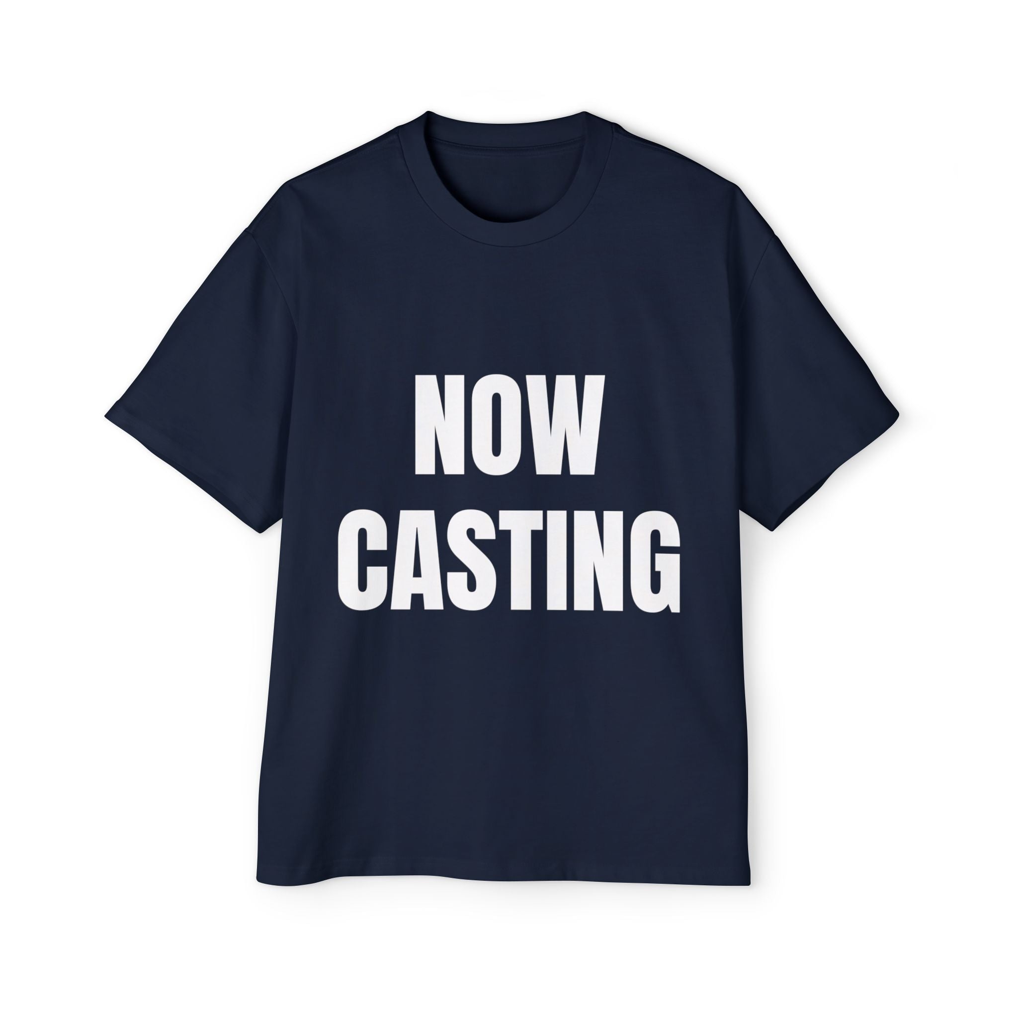 Now Casting Colorful Graphic Oversized Tee, Unisex