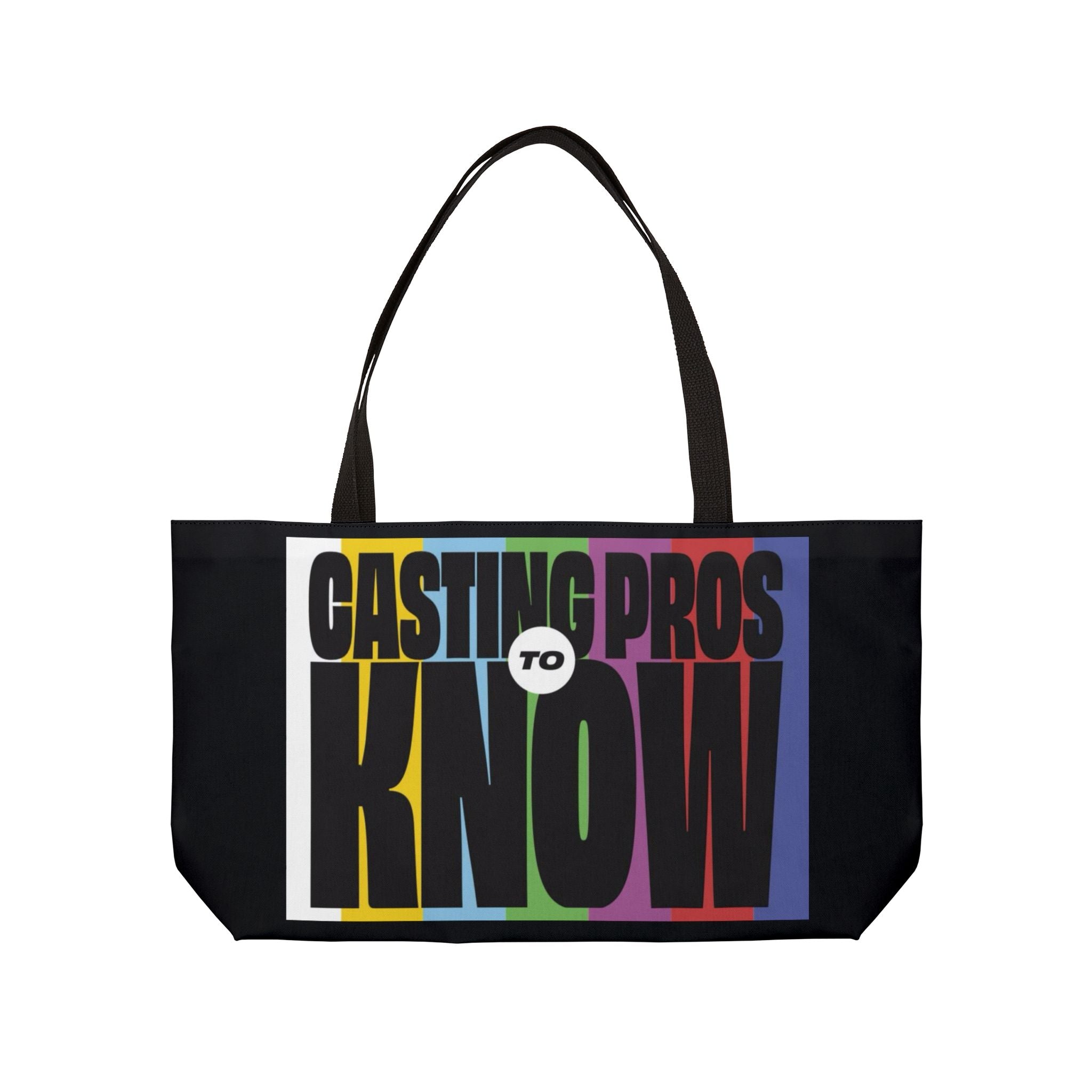Casting Pros to Know Weekender Tote Bag