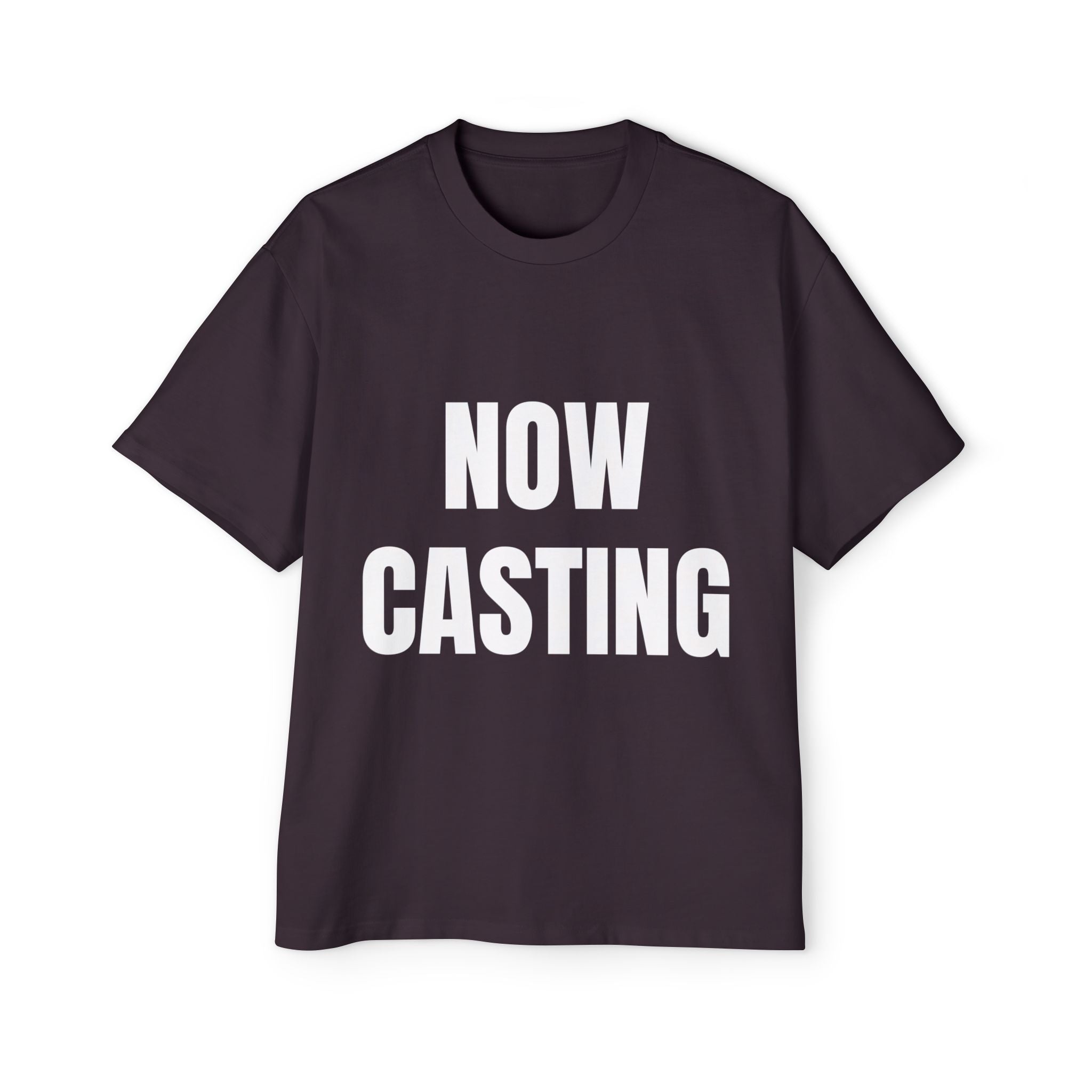 Now Casting Colorful Graphic Oversized Tee, Unisex