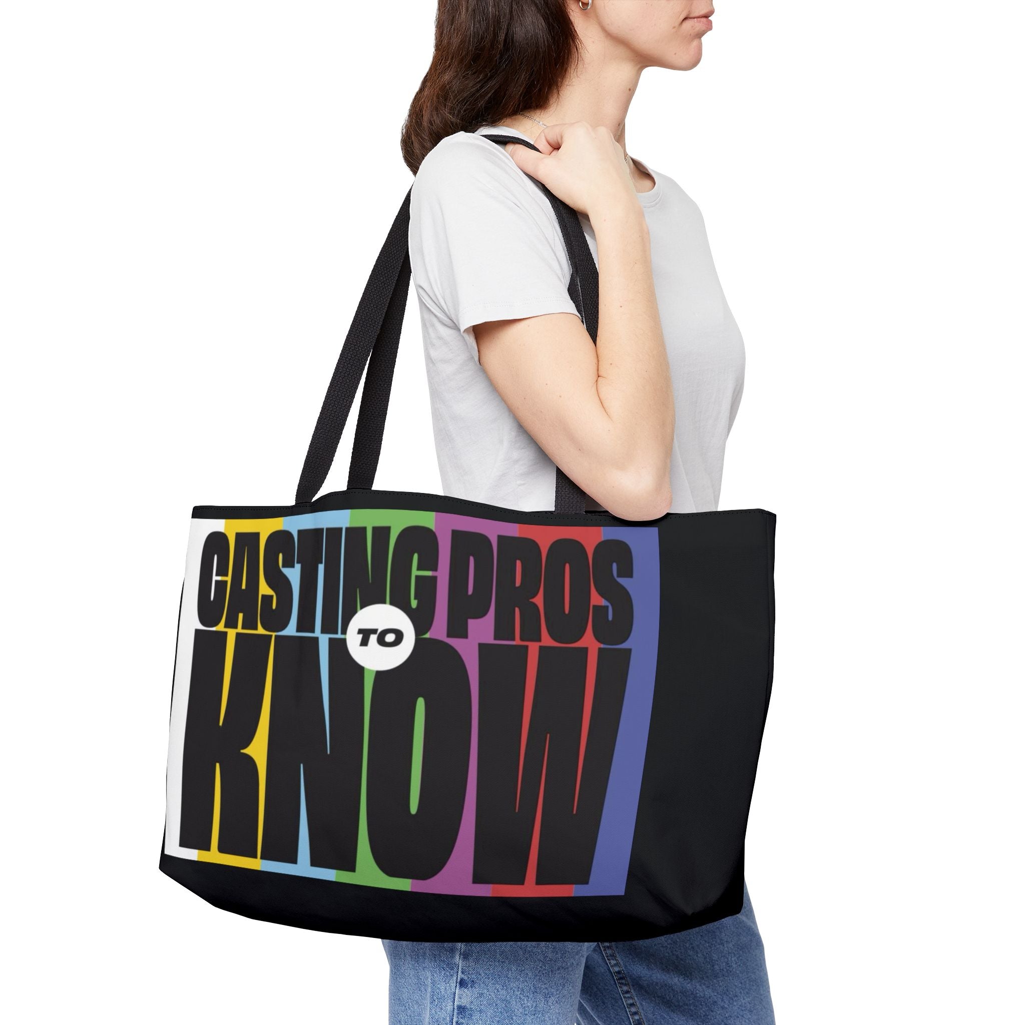 Casting Pros to Know Weekender Tote Bag
