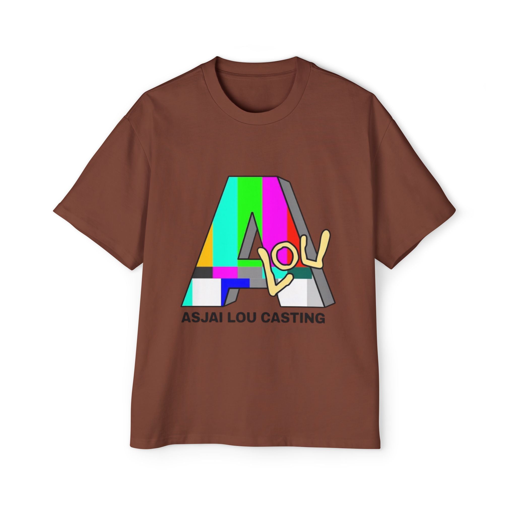 ALC Colorful Graphic Oversized Tee, Unisex