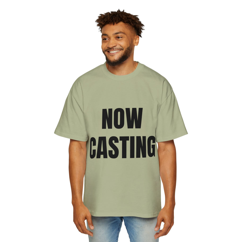 Now Casting Colorful Graphic Oversized Tee, Unisex