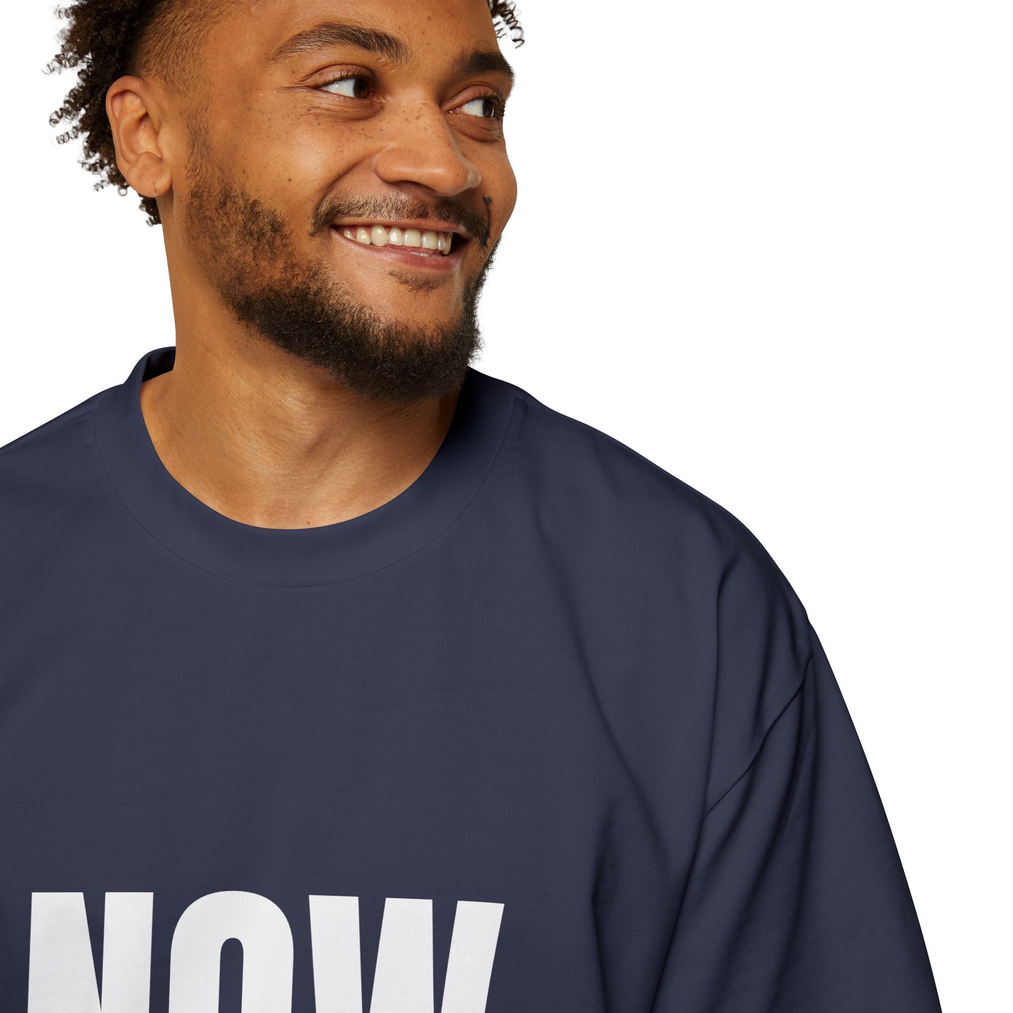 Now Casting Colorful Graphic Oversized Tee, Unisex