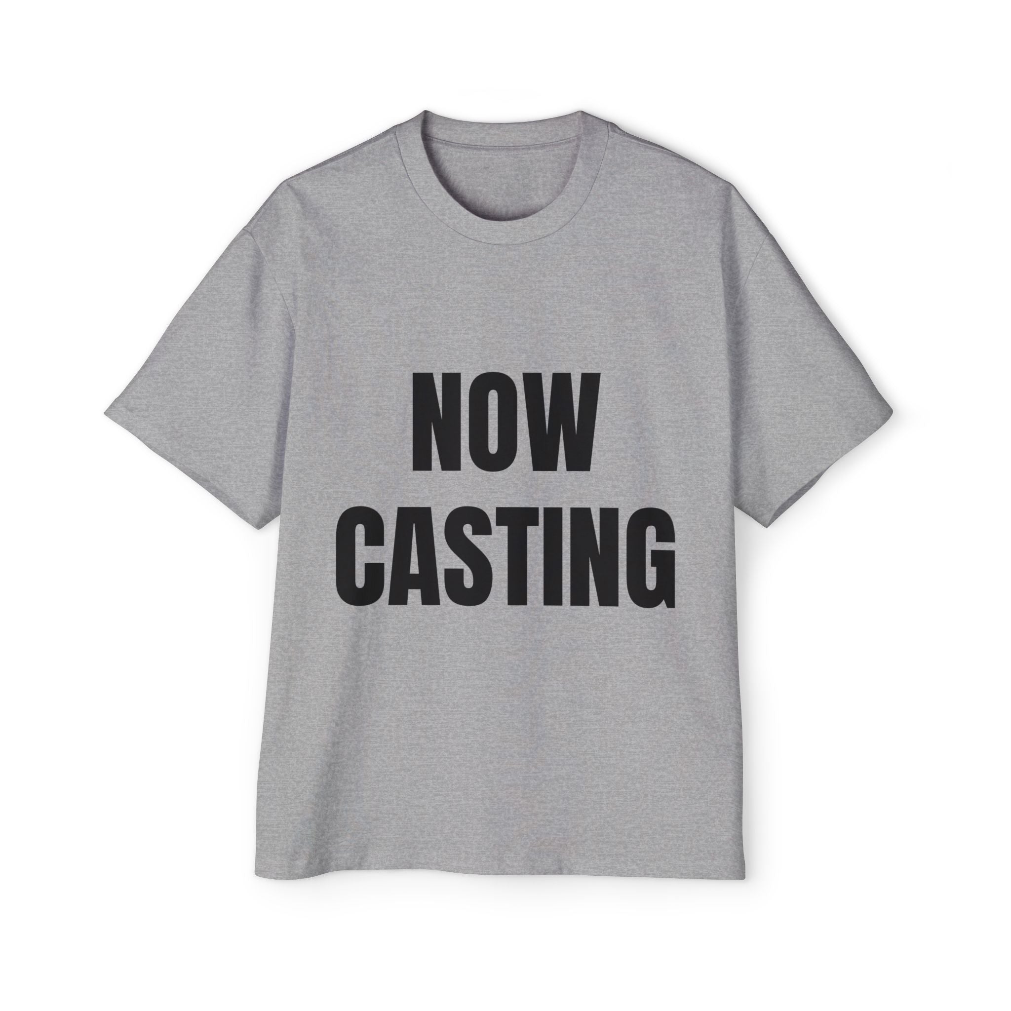 Now Casting Colorful Graphic Oversized Tee, Unisex