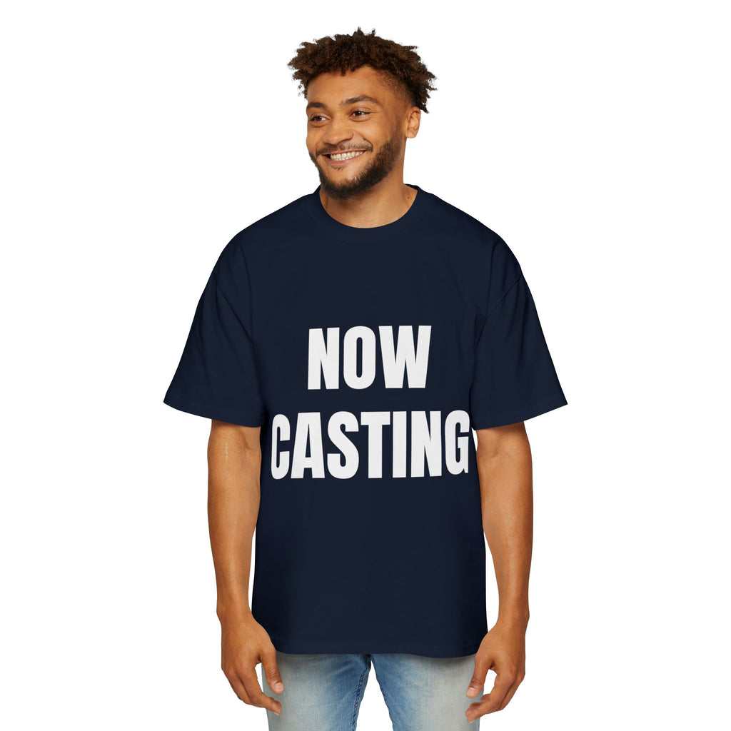 Now Casting Colorful Graphic Oversized Tee, Unisex