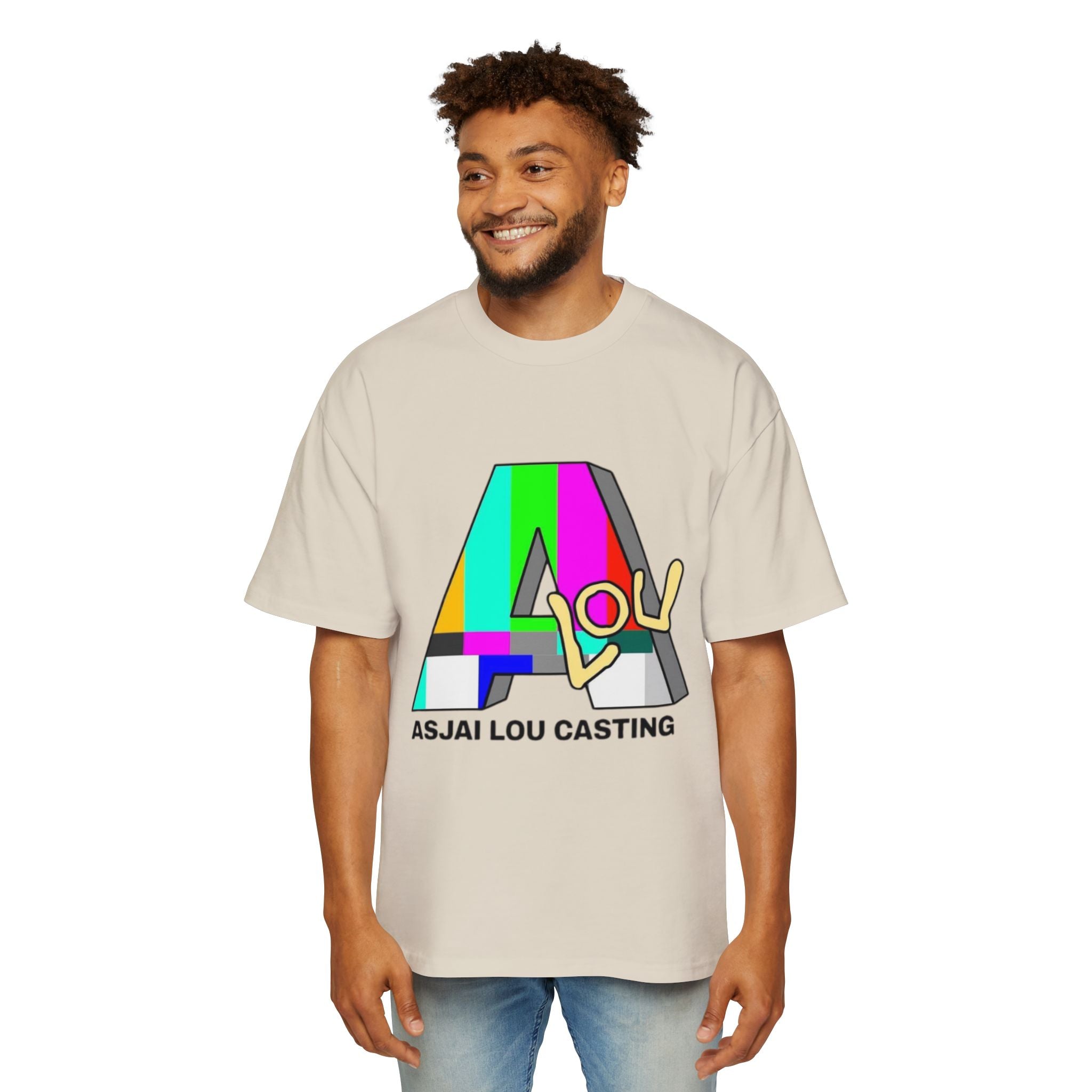 ALC Colorful Graphic Oversized Tee, Unisex