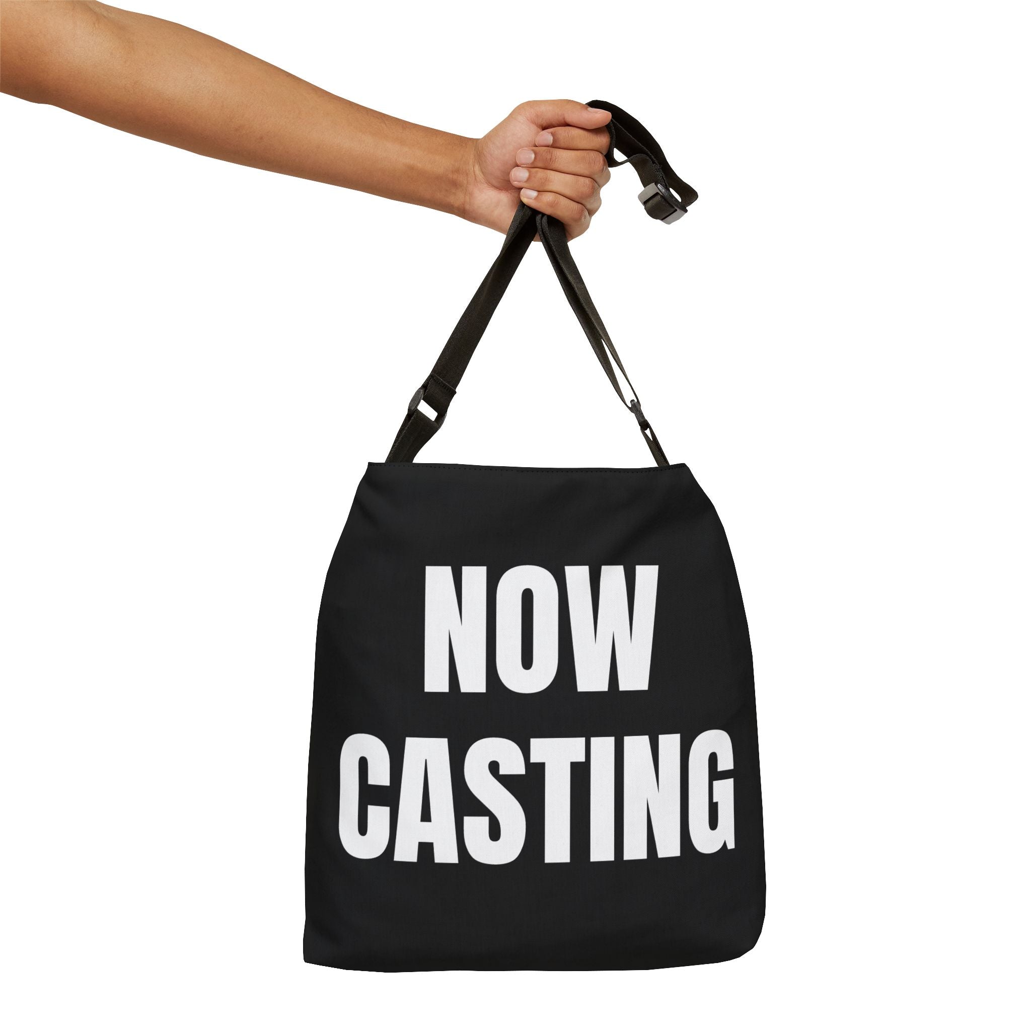 Now Casting Adjustable Tote Bag