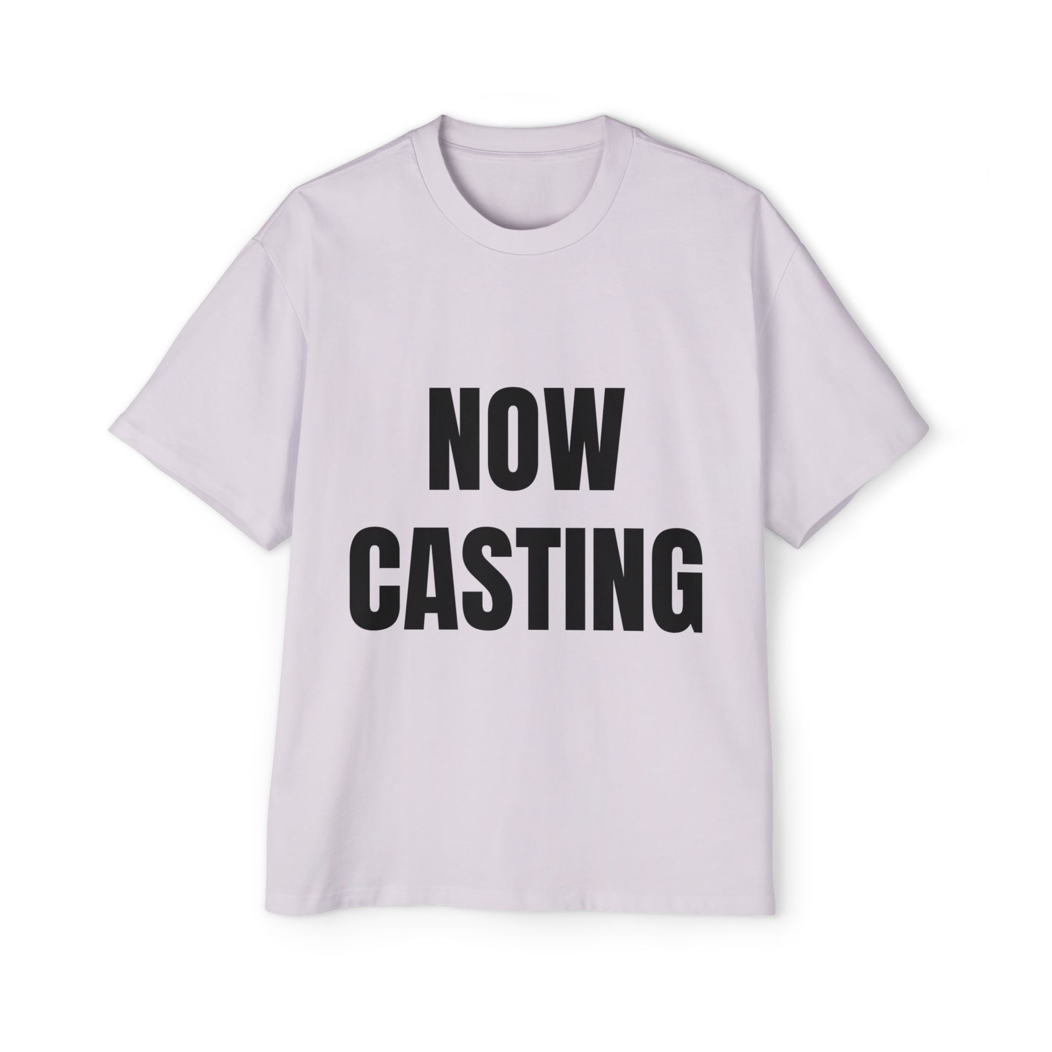 Now Casting Colorful Graphic Oversized Tee, Unisex