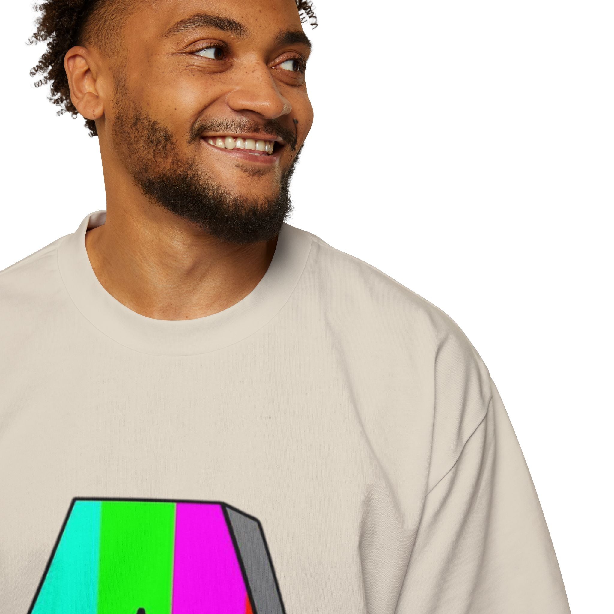 ALC Colorful Graphic Oversized Tee, Unisex
