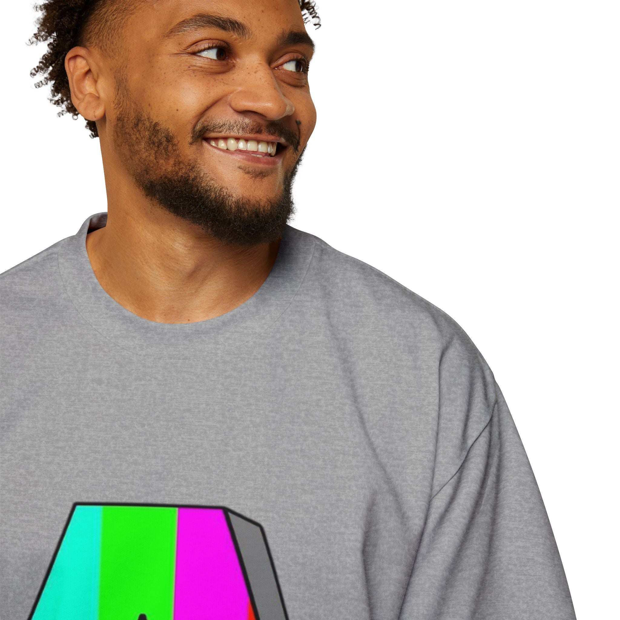 ALC Colorful Graphic Oversized Tee, Unisex