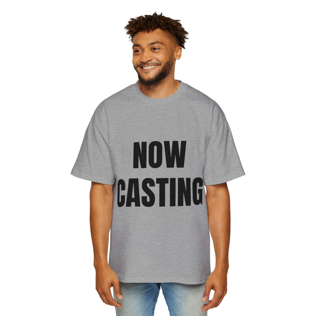 Now Casting Colorful Graphic Oversized Tee, Unisex