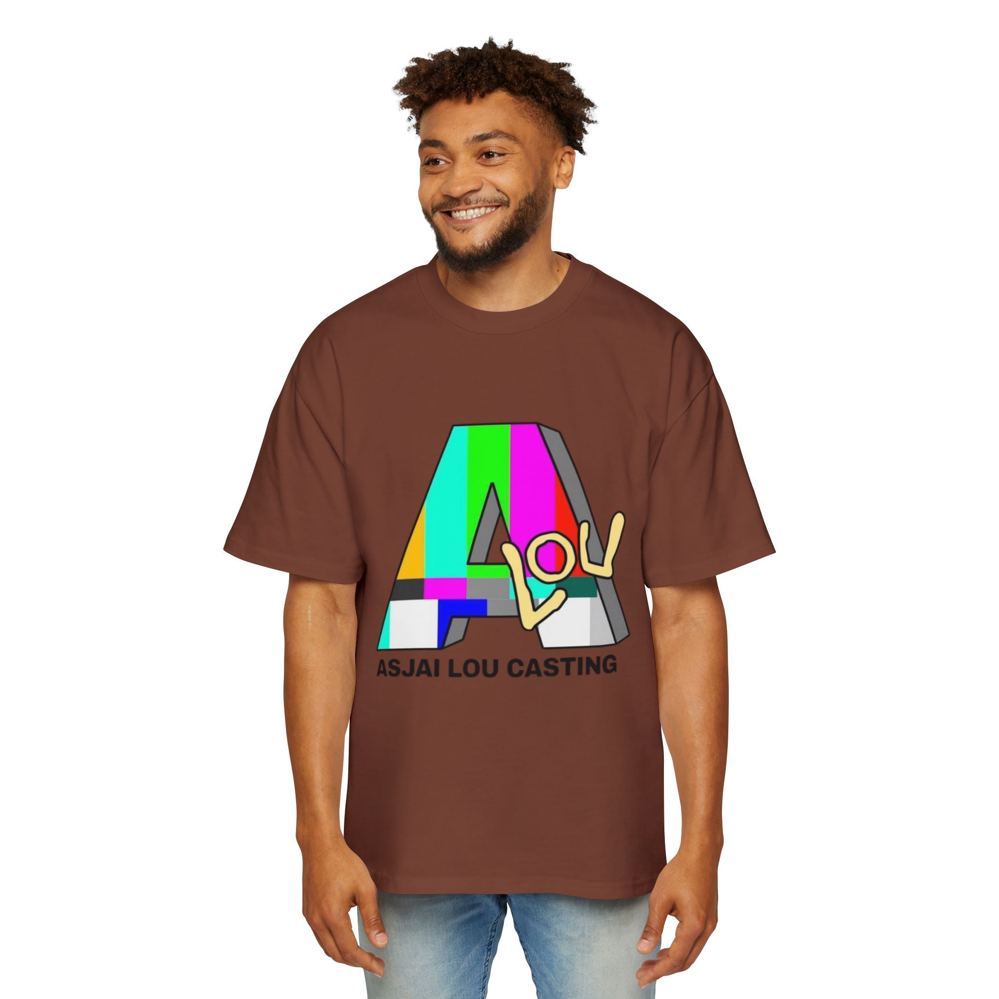 ALC Colorful Graphic Oversized Tee, Unisex
