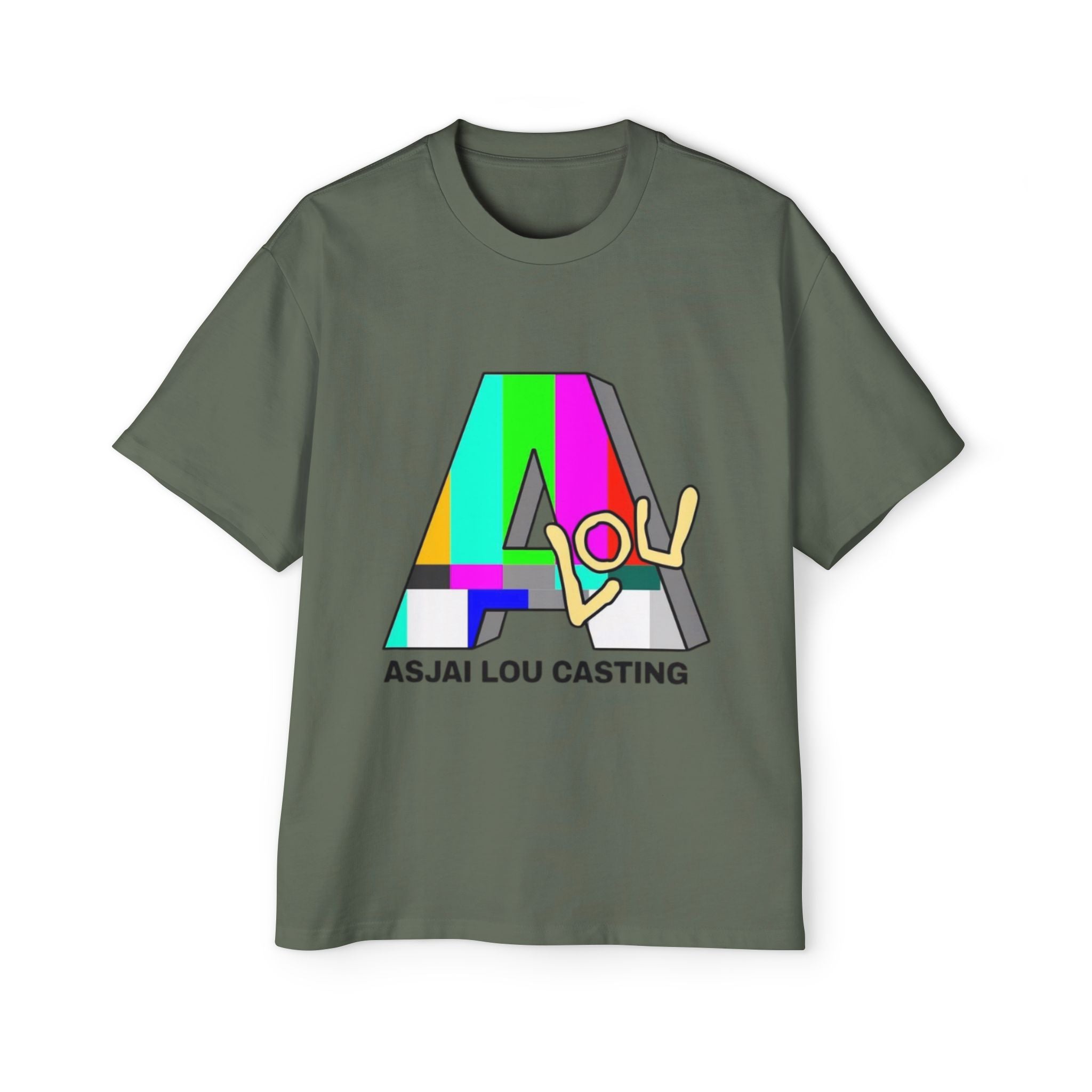 ALC Colorful Graphic Oversized Tee, Unisex