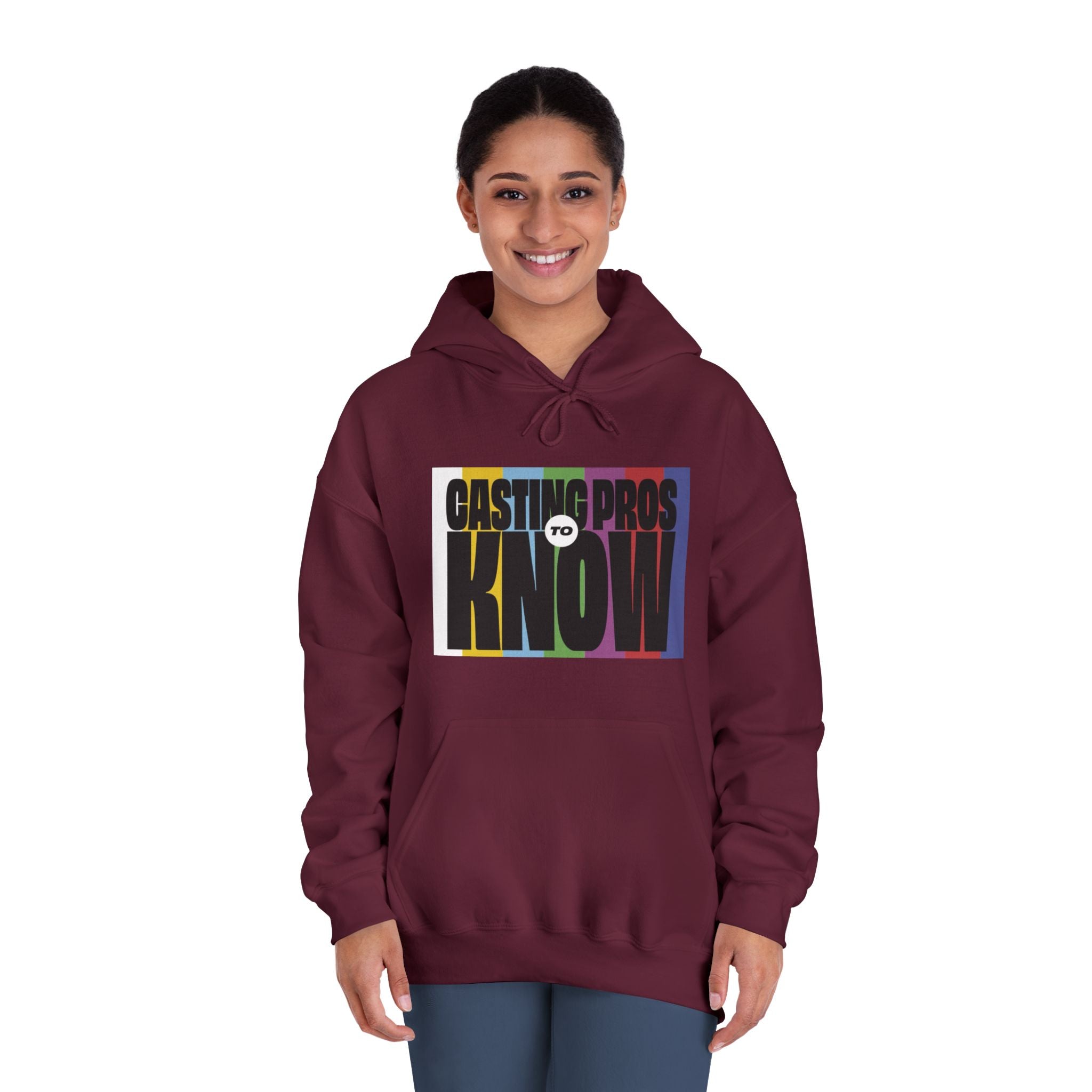 Casting Pros to Know Unisex DryBlend® Hooded Sweatshirt