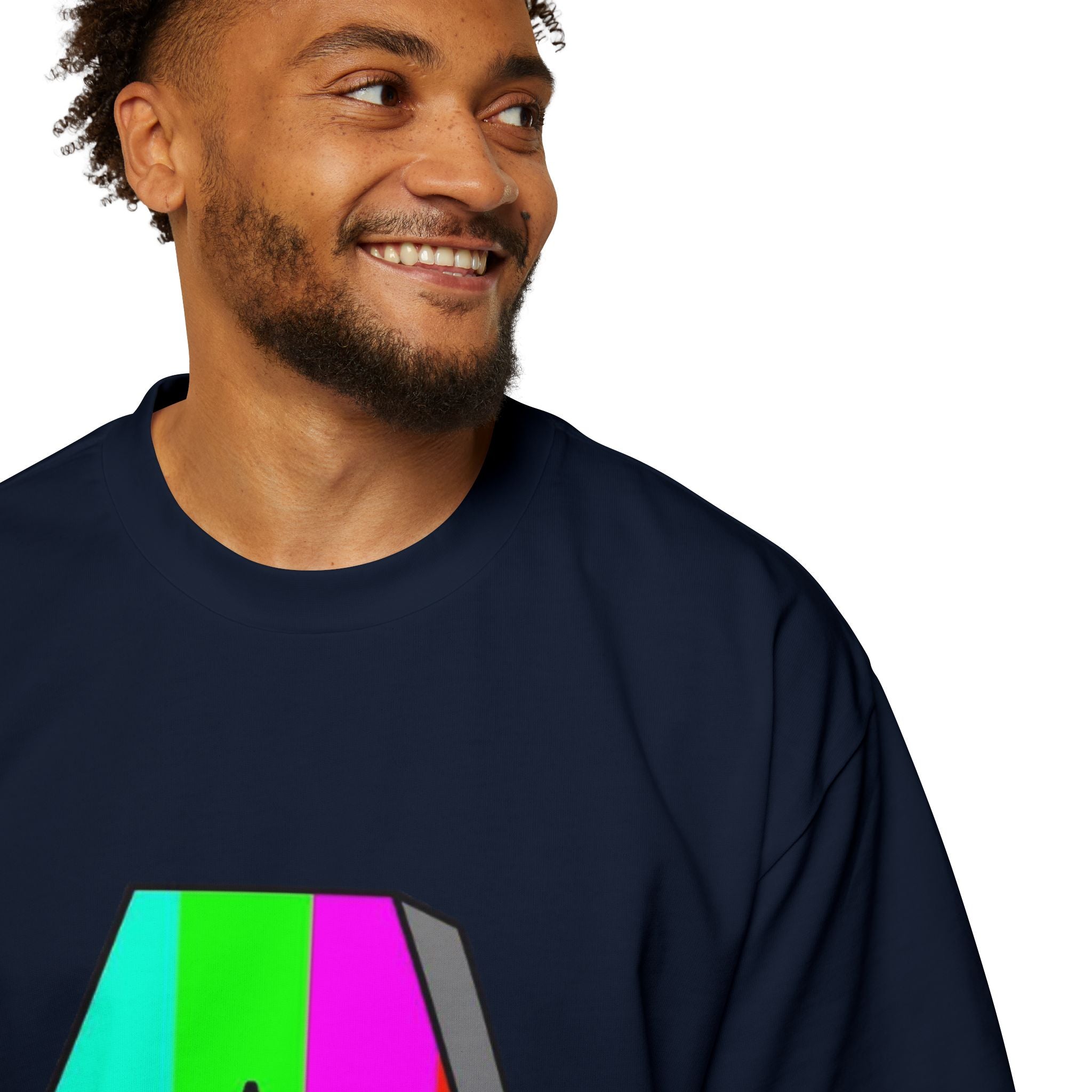 ALC Colorful Graphic Oversized Tee, Unisex
