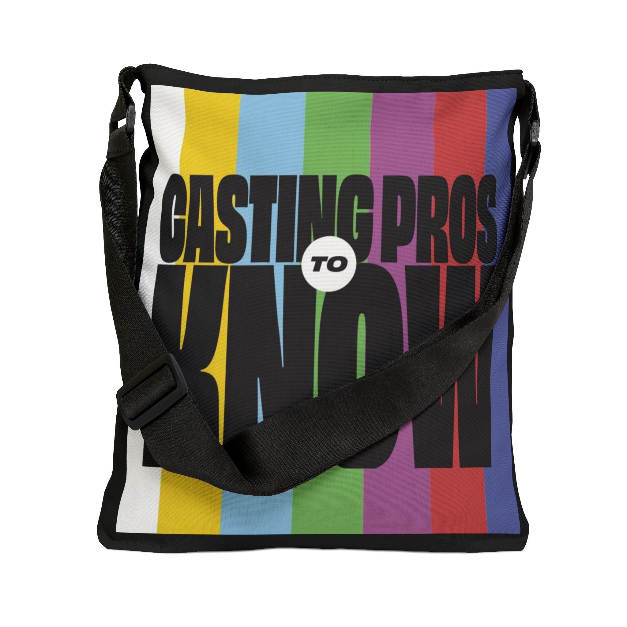 Casting Pros to Know Adjustable Tote Bag