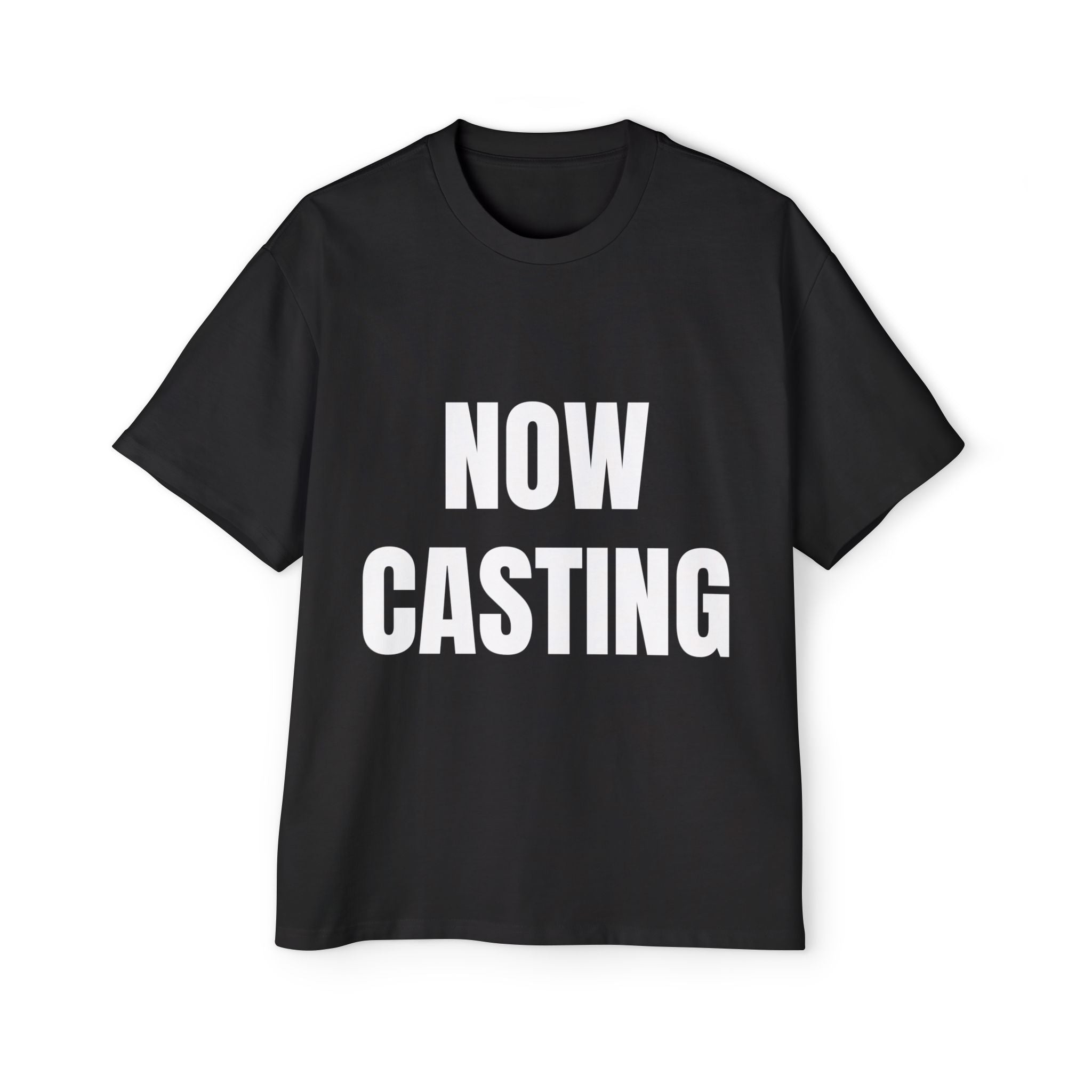 Now Casting Colorful Graphic Oversized Tee, Unisex