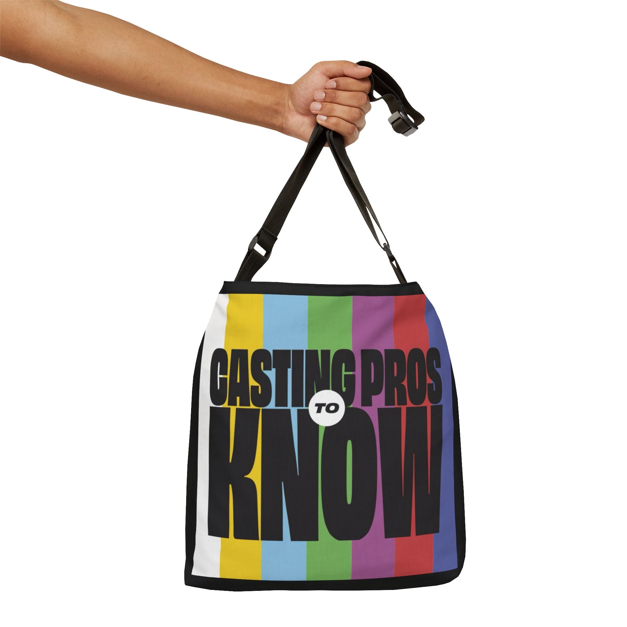 Casting Pros to Know Adjustable Tote Bag