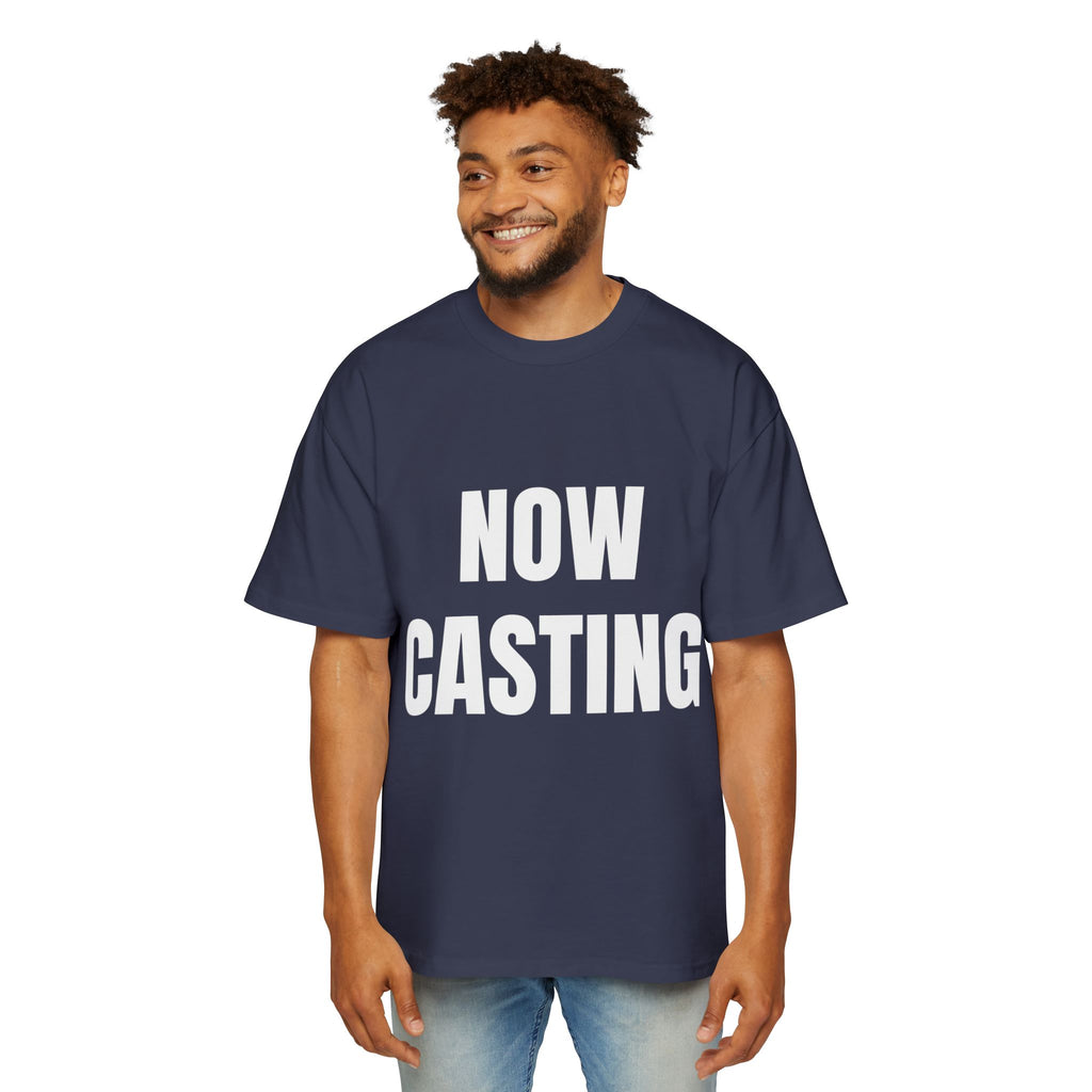 Now Casting Colorful Graphic Oversized Tee, Unisex