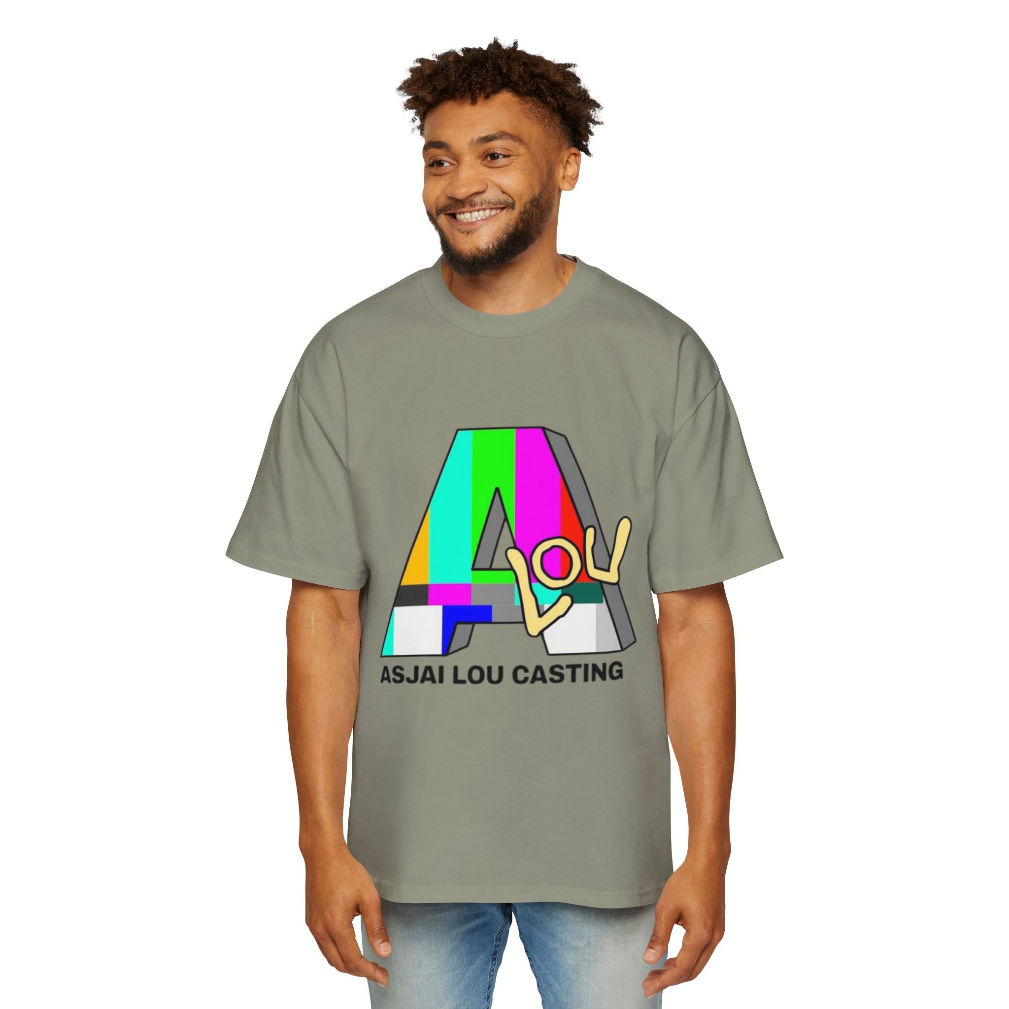 ALC Colorful Graphic Oversized Tee, Unisex