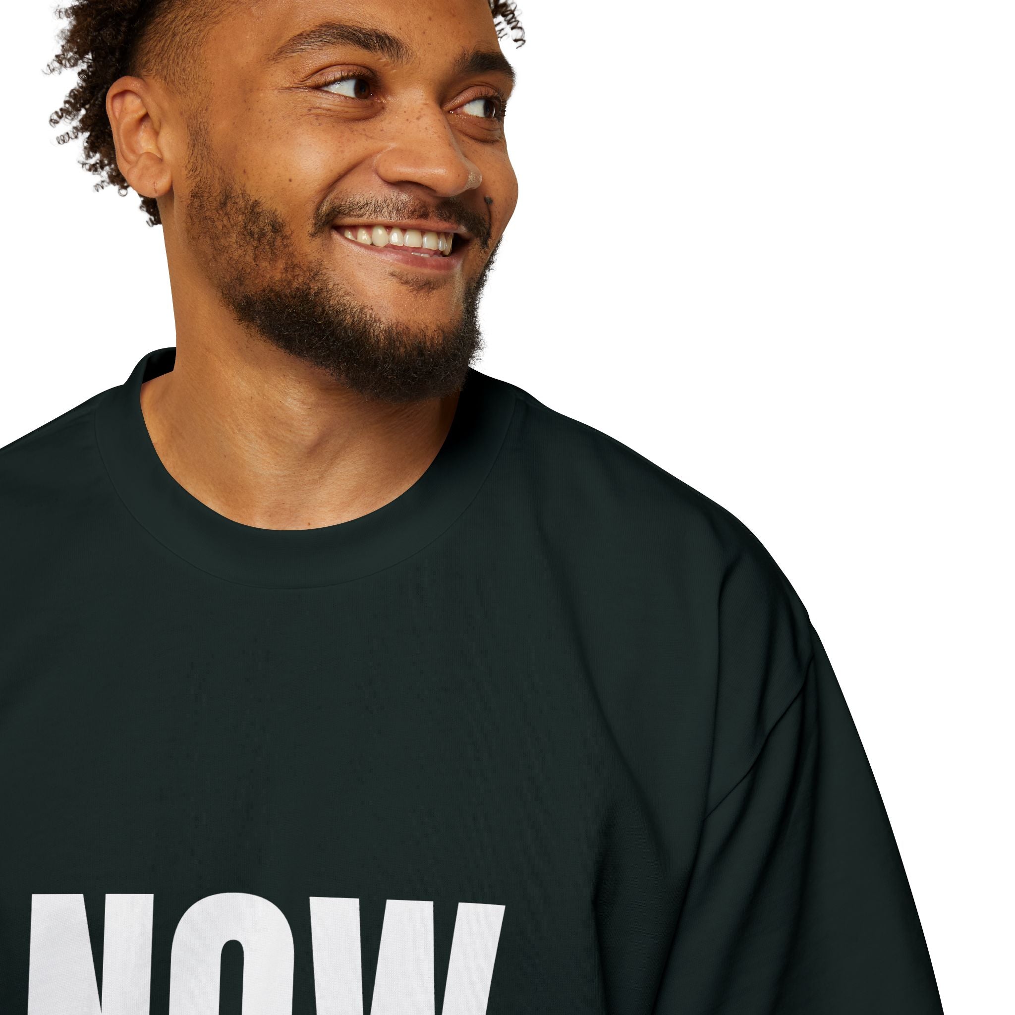 Now Casting Colorful Graphic Oversized Tee, Unisex