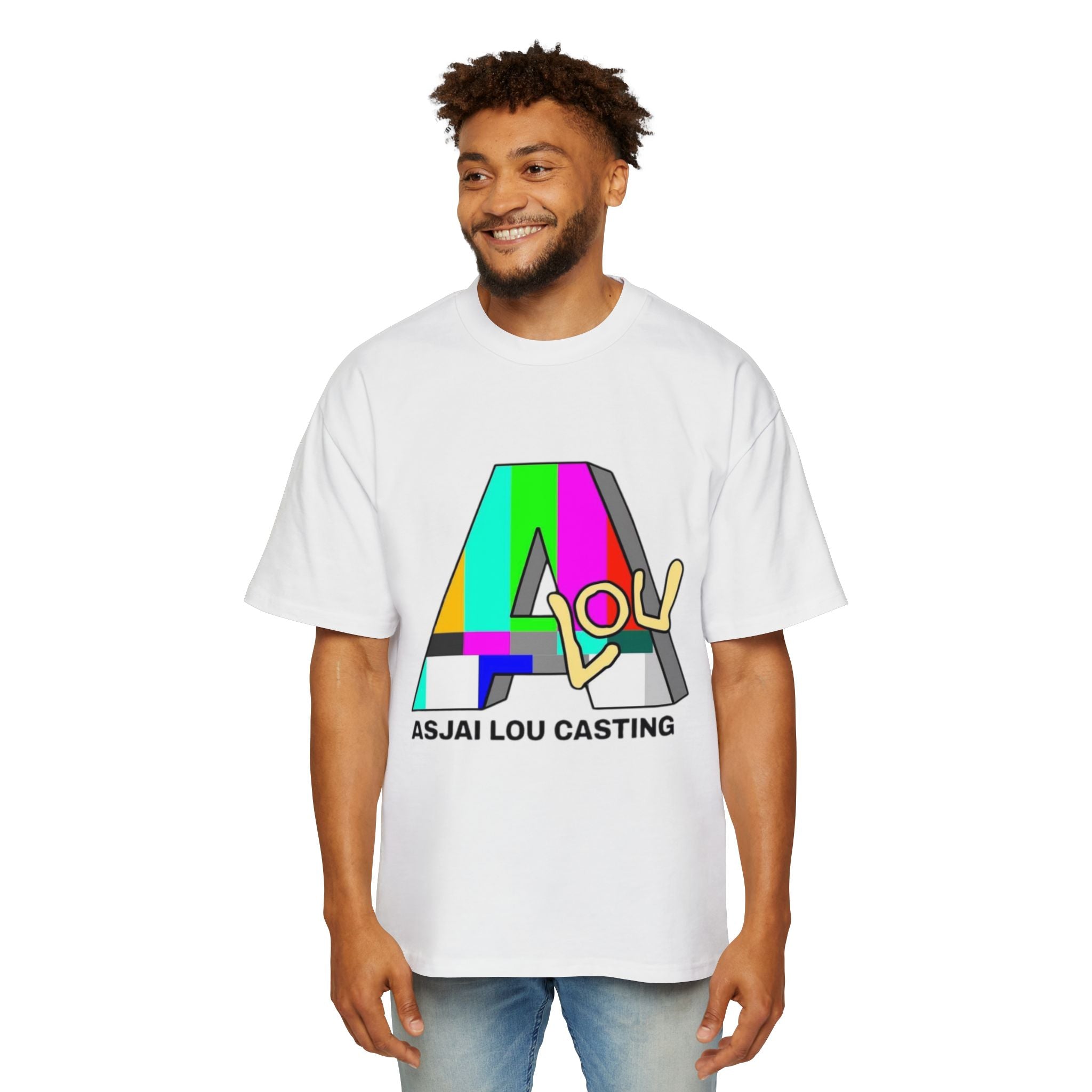 ALC Colorful Graphic Oversized Tee, Unisex