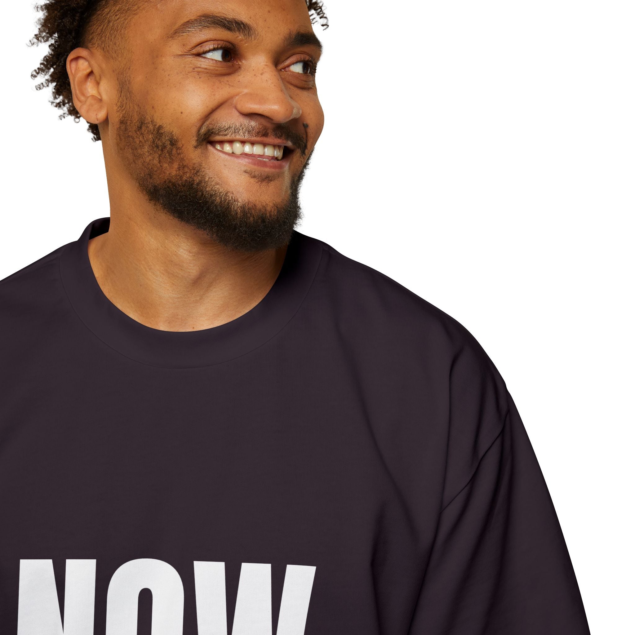 Now Casting Colorful Graphic Oversized Tee, Unisex