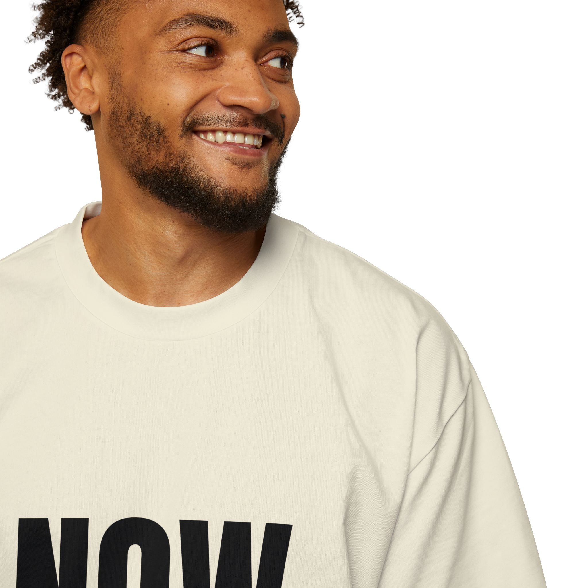 Now Casting Colorful Graphic Oversized Tee, Unisex