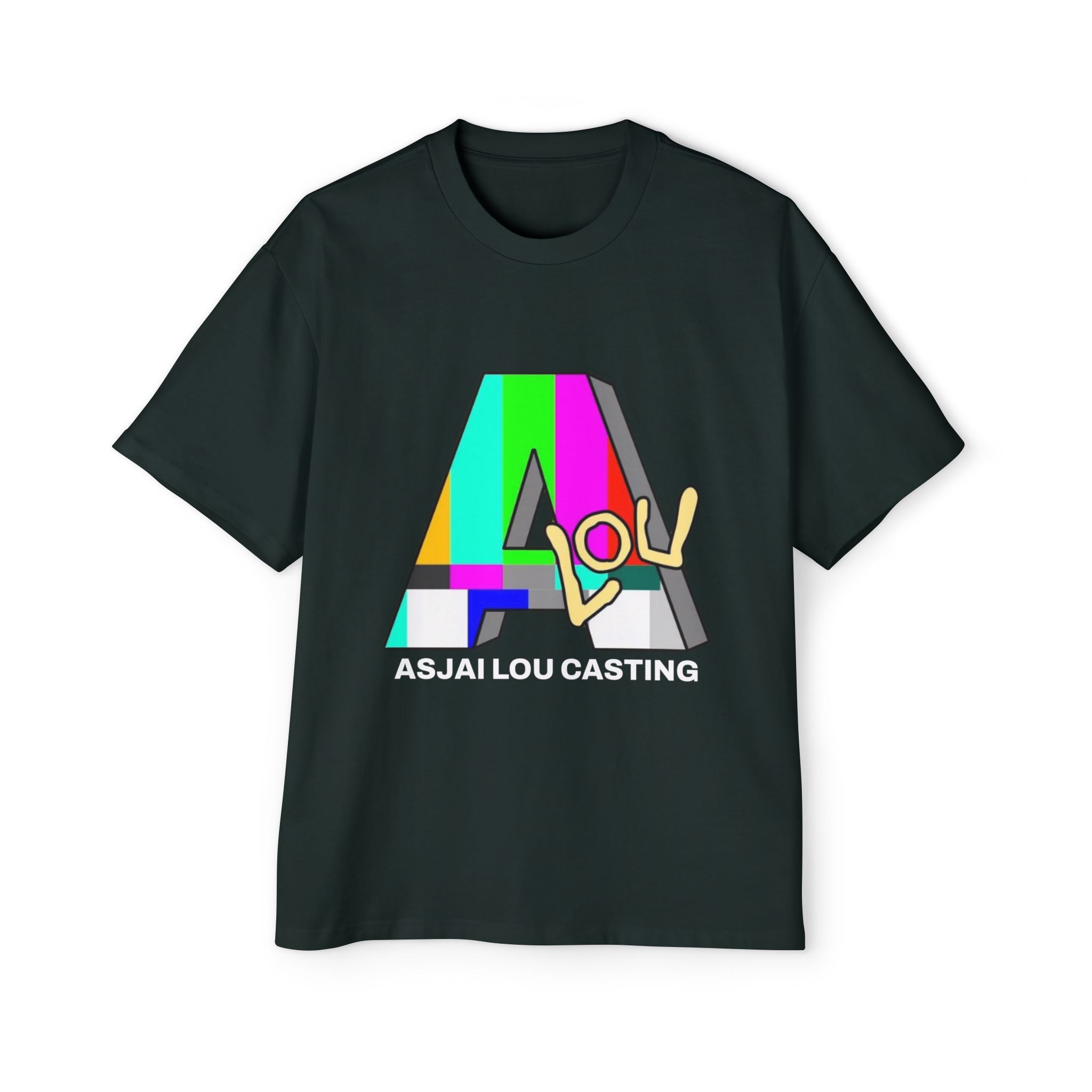 ALC Colorful Graphic Oversized Tee, Unisex