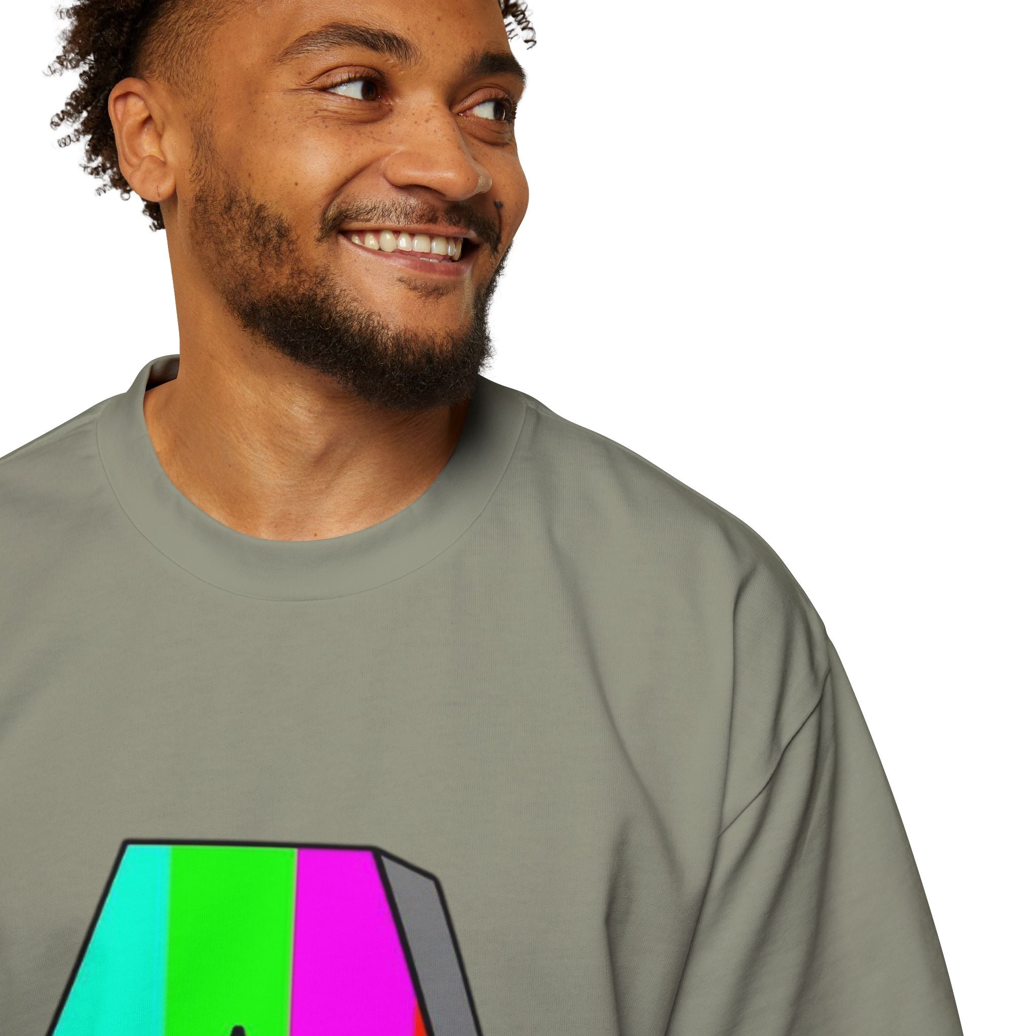 ALC Colorful Graphic Oversized Tee, Unisex